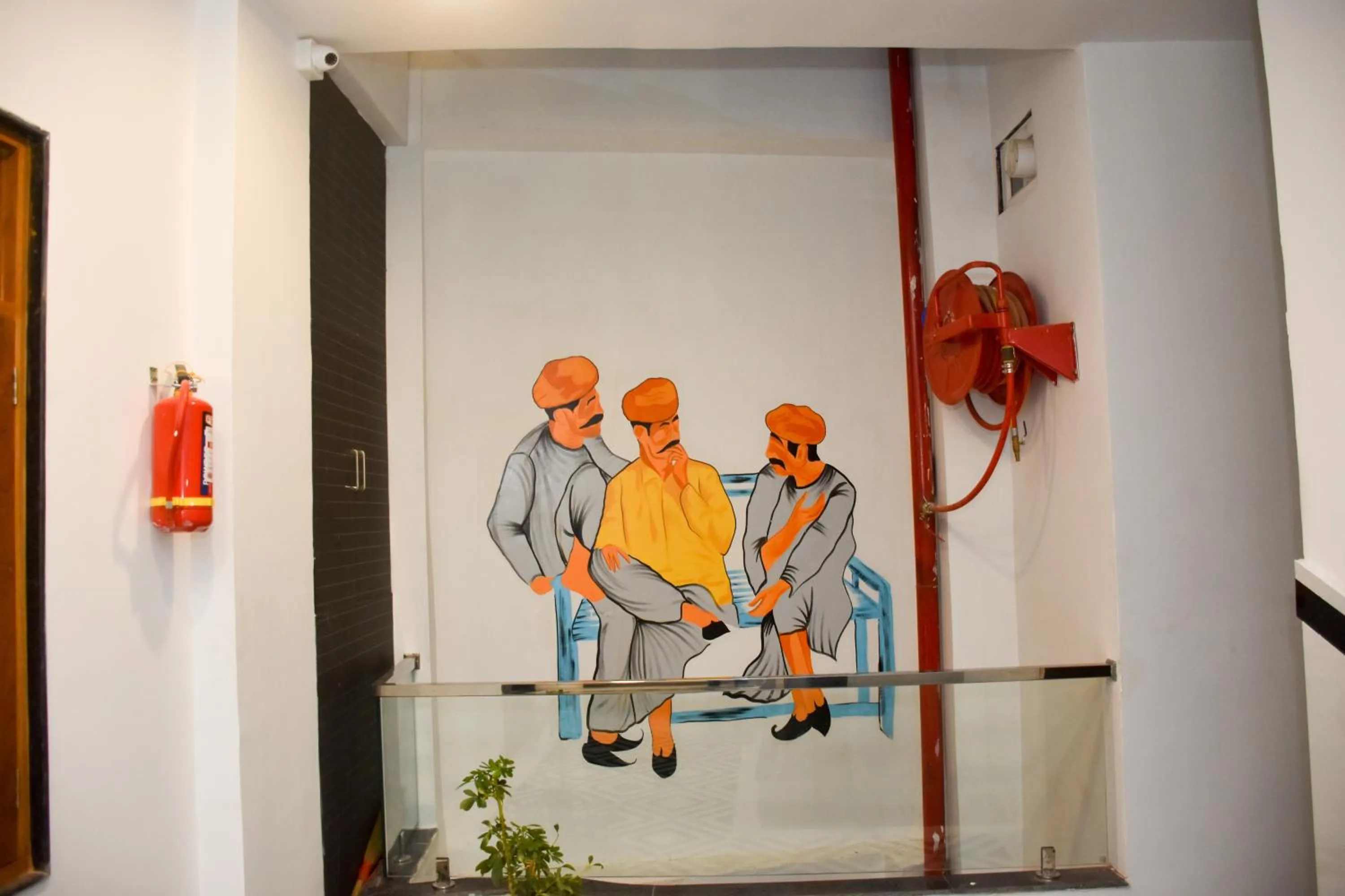 Decorative detail in Hotel Lake Bridge