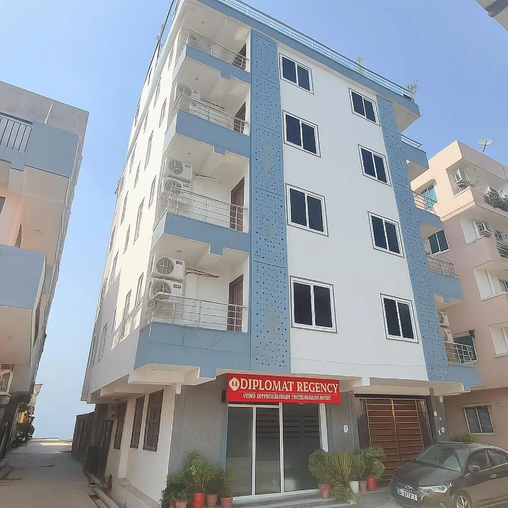 Facade/entrance in Diplomat Regency Yashobhoomi