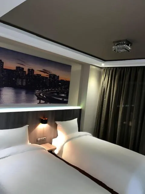 Bedroom, Bed in Hotel Appartement Tanger