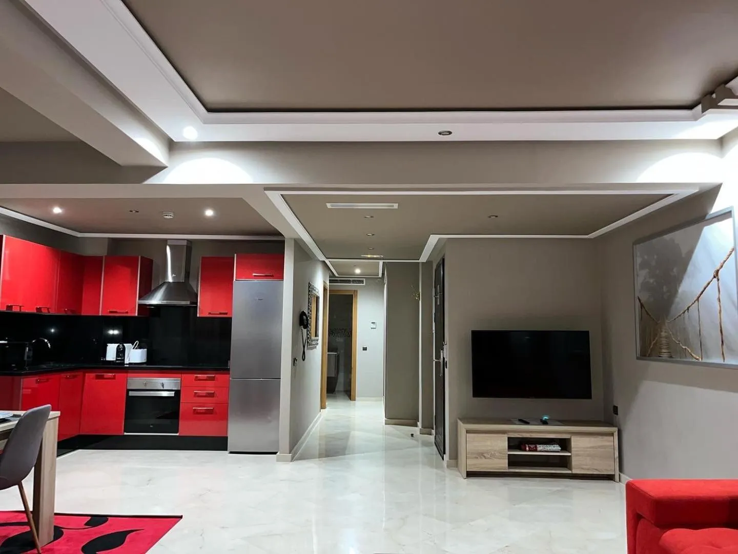 TV and multimedia in Hotel Appartement Tanger