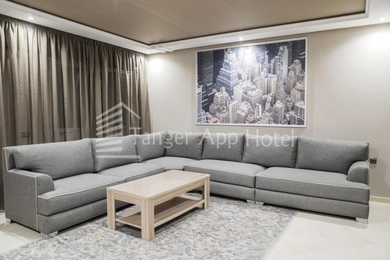 Living room in Hotel Appartement Tanger