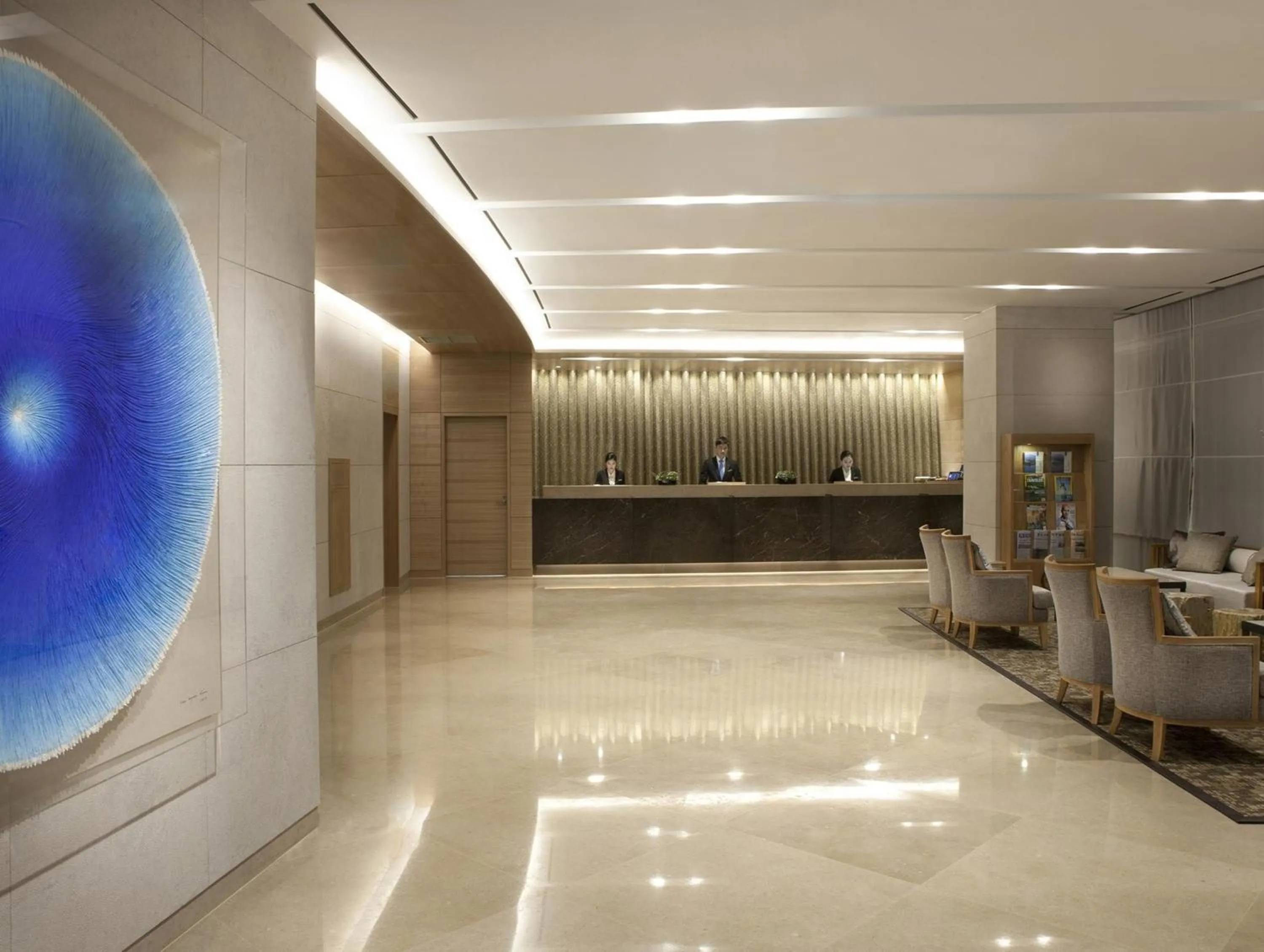 Lobby or reception in LOTTE CITY HOTEL Jeju Airport
