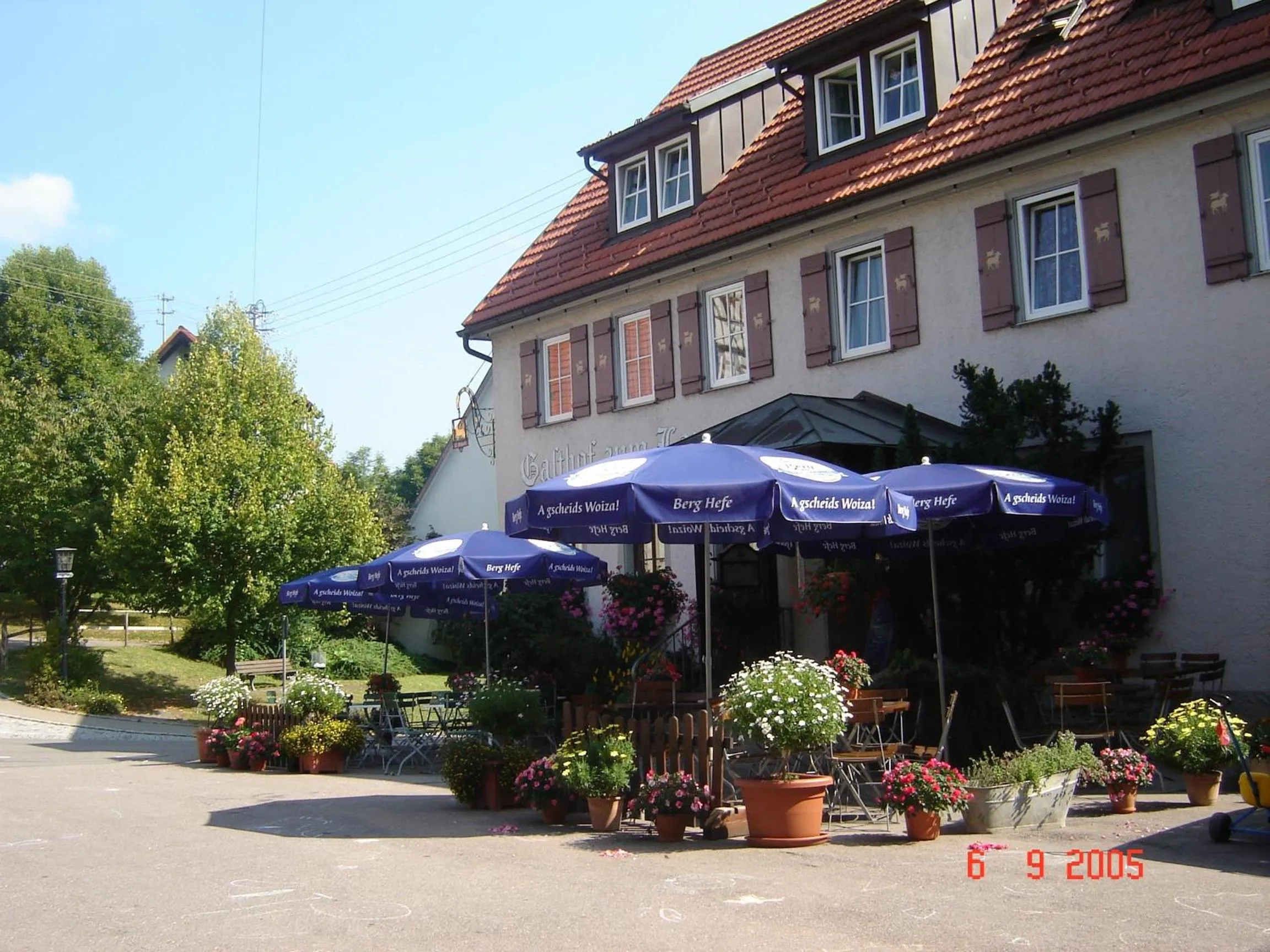 Patio in Gasthof zum Lamm
