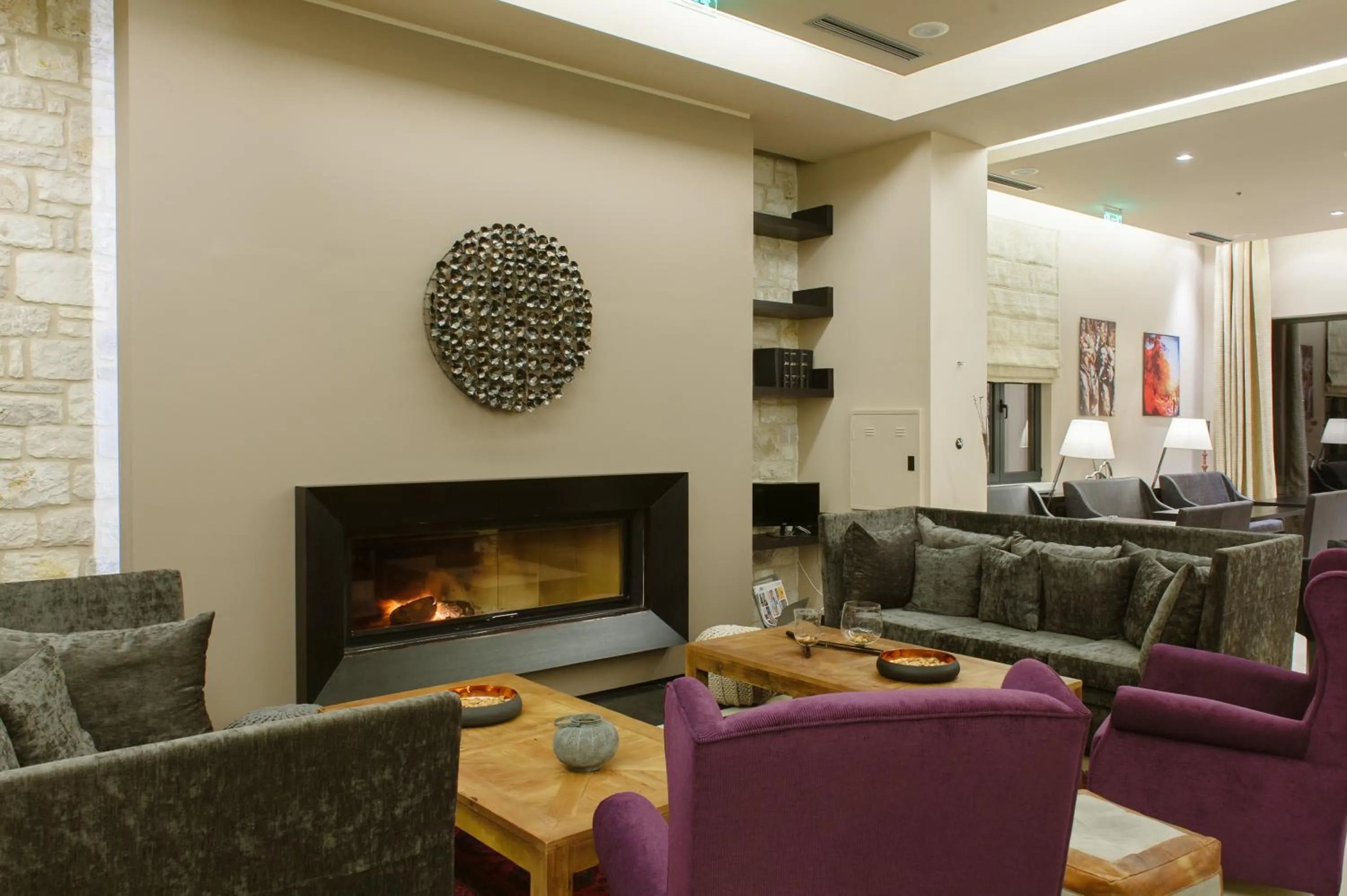 Lobby or reception in Levidi Suites