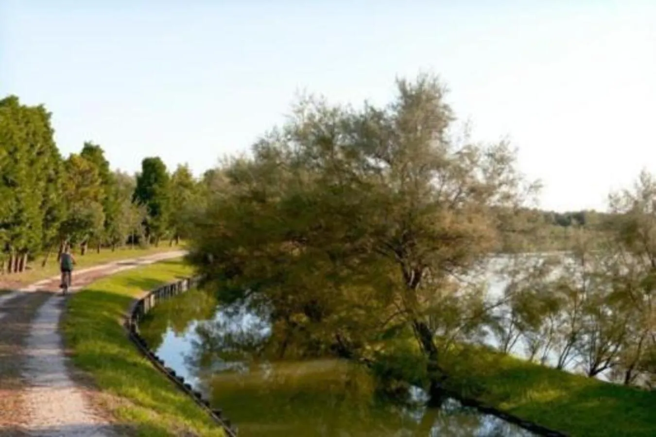 Natural landscape in Residenze Di La' Dal Fiume