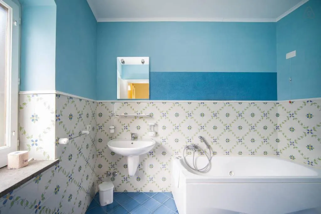 Bathroom in Villa De Angelis