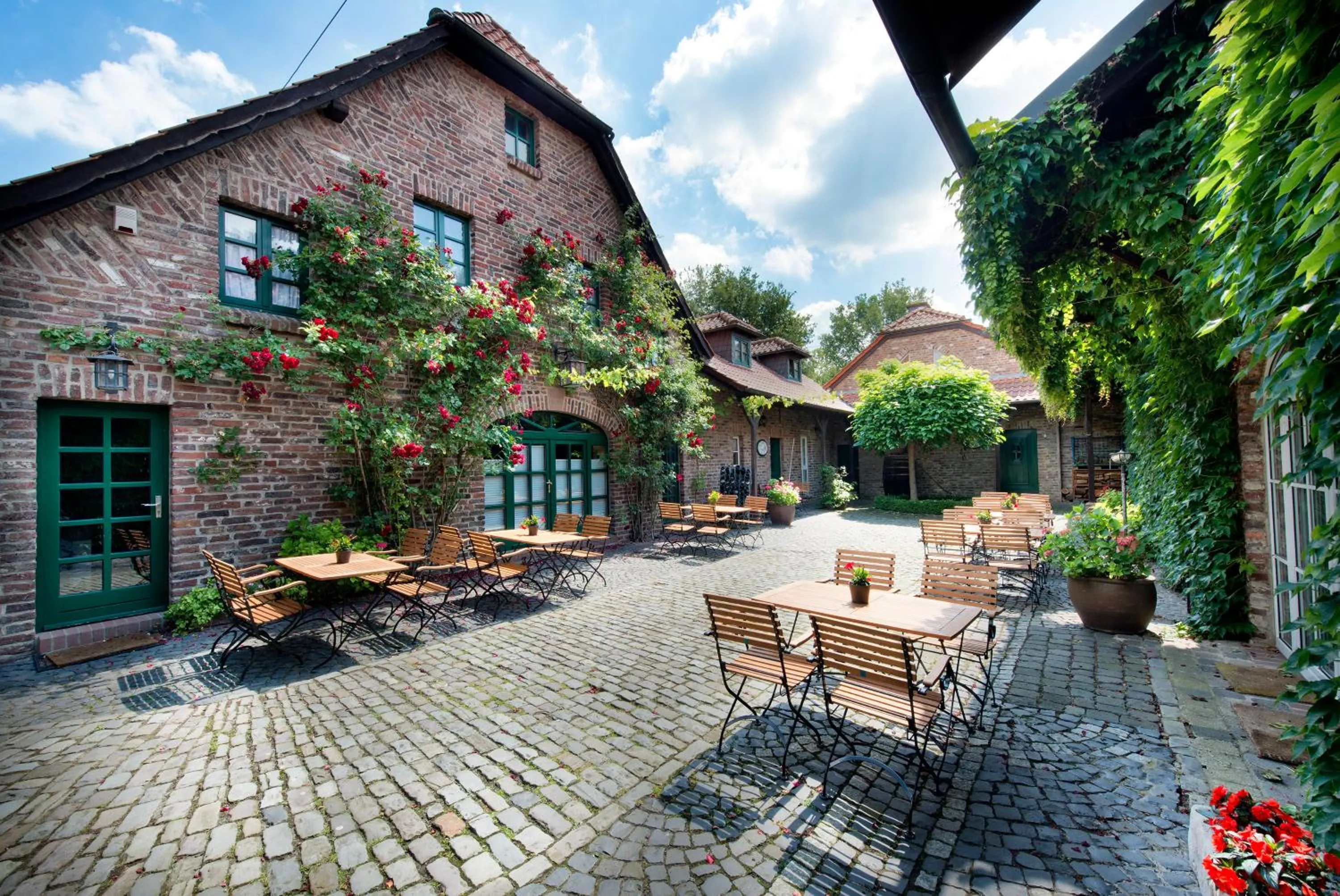 Patio in Landgut Ramshof