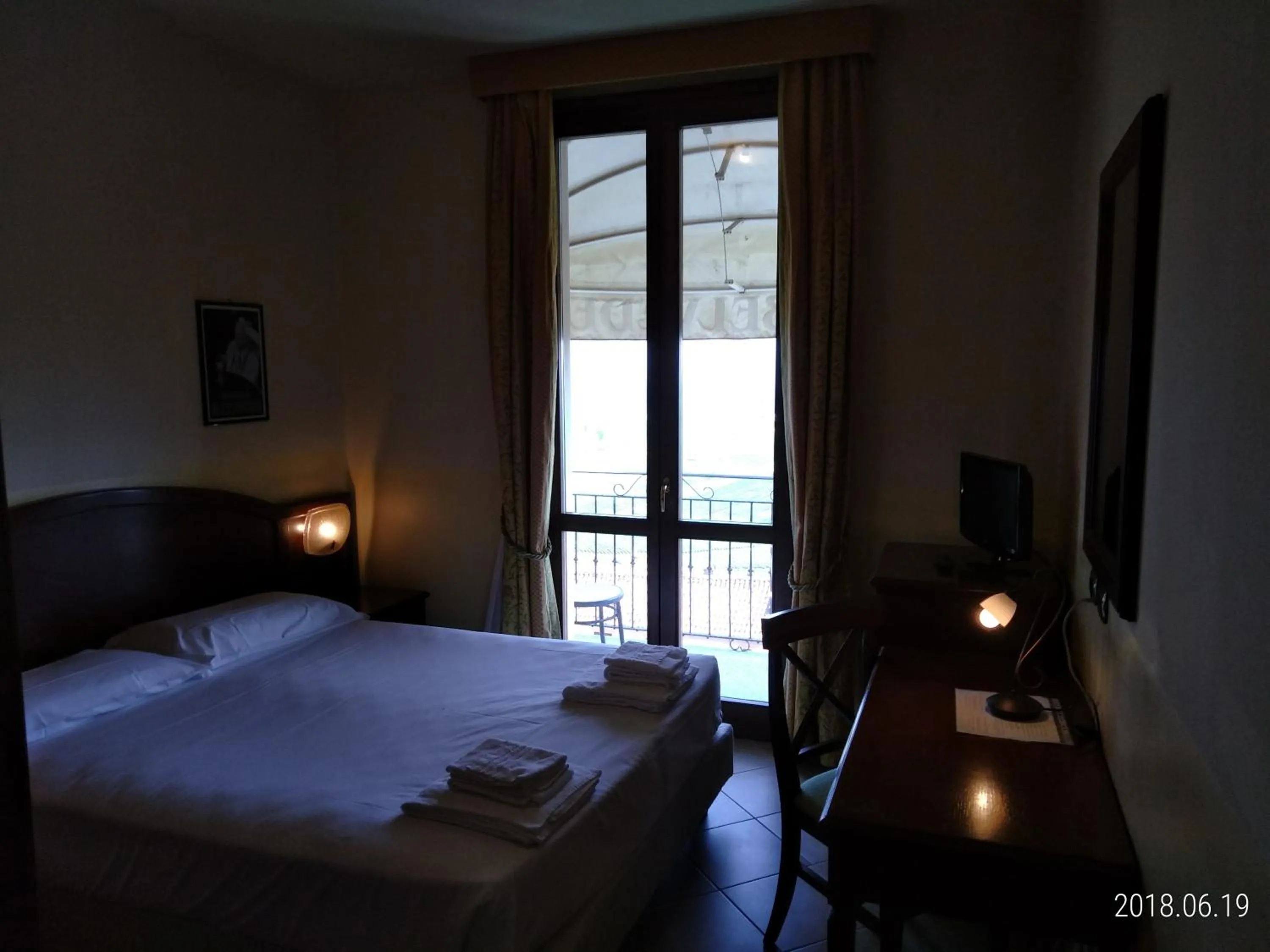 Bed in Hotel Belvedere