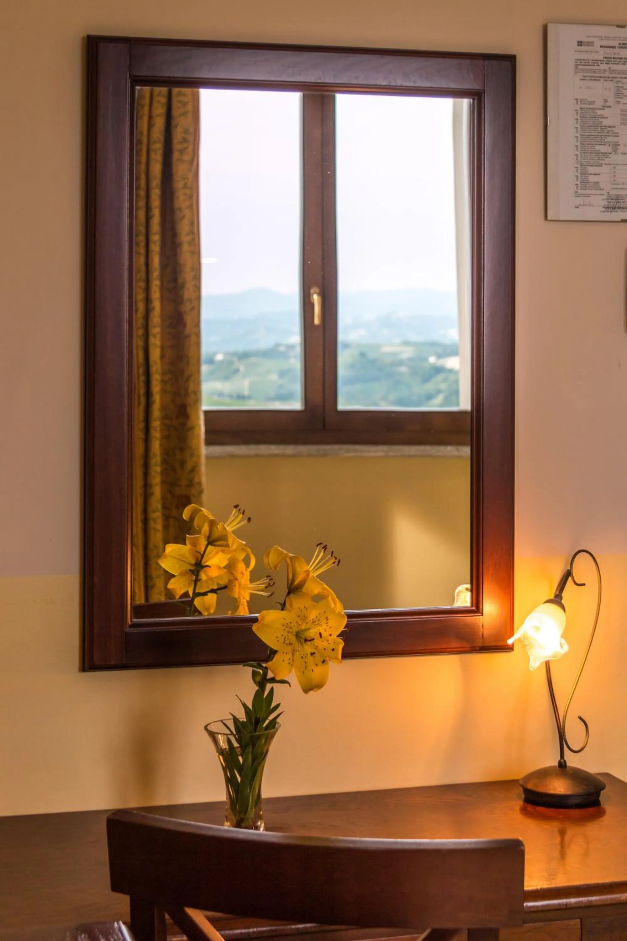 Decorative detail in Hotel Belvedere