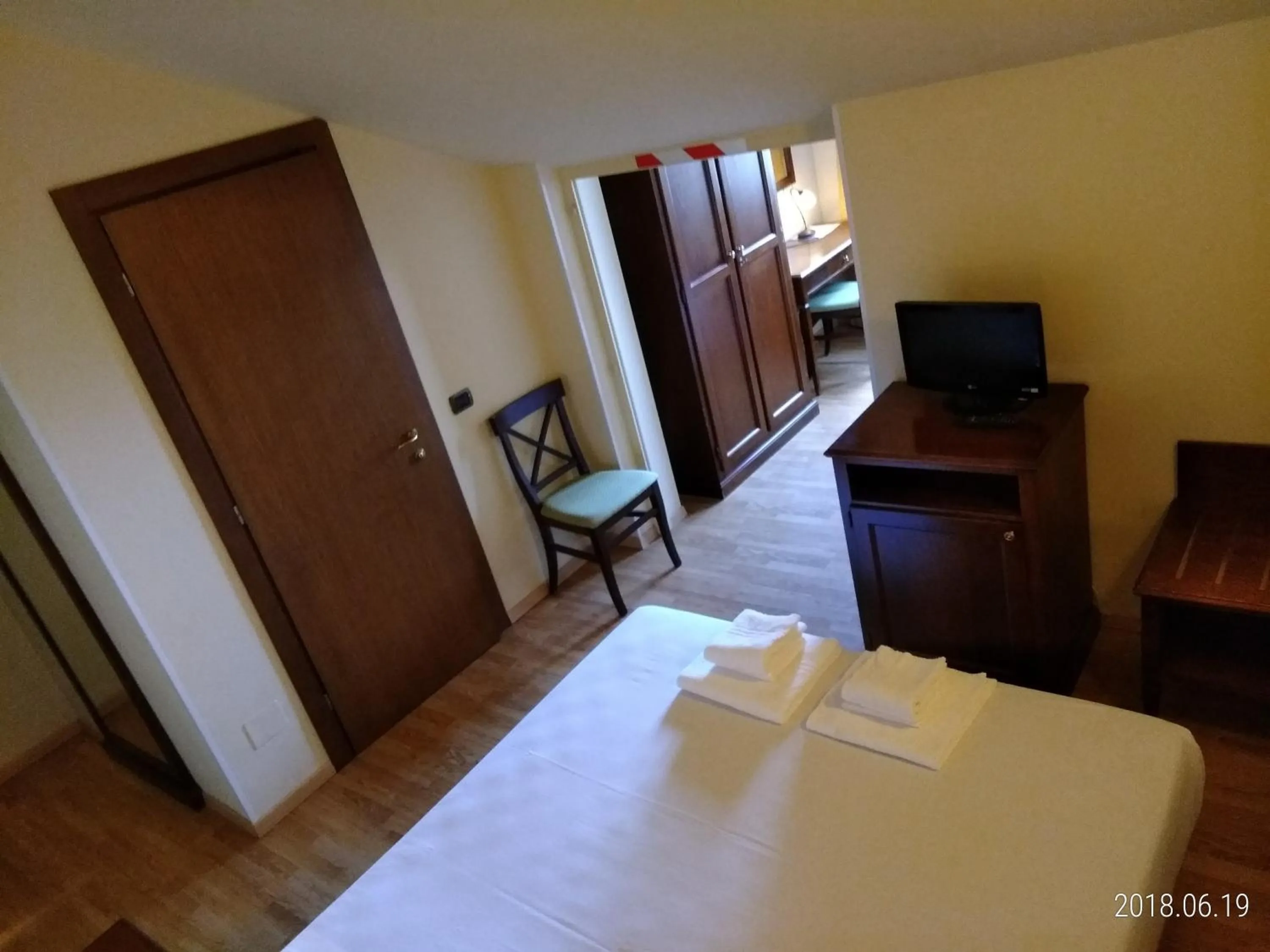 Bed in Hotel Belvedere