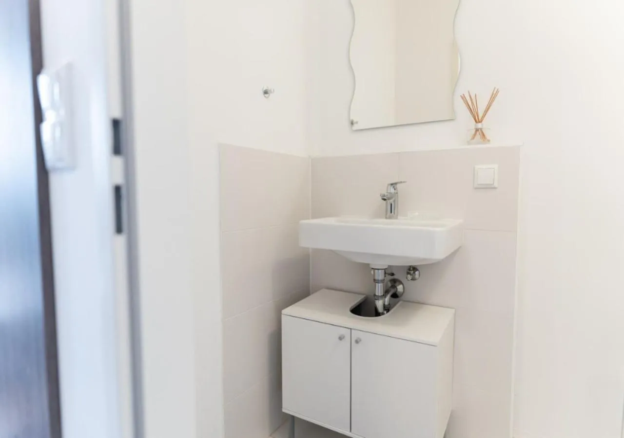 Bathroom in Hotel Triester