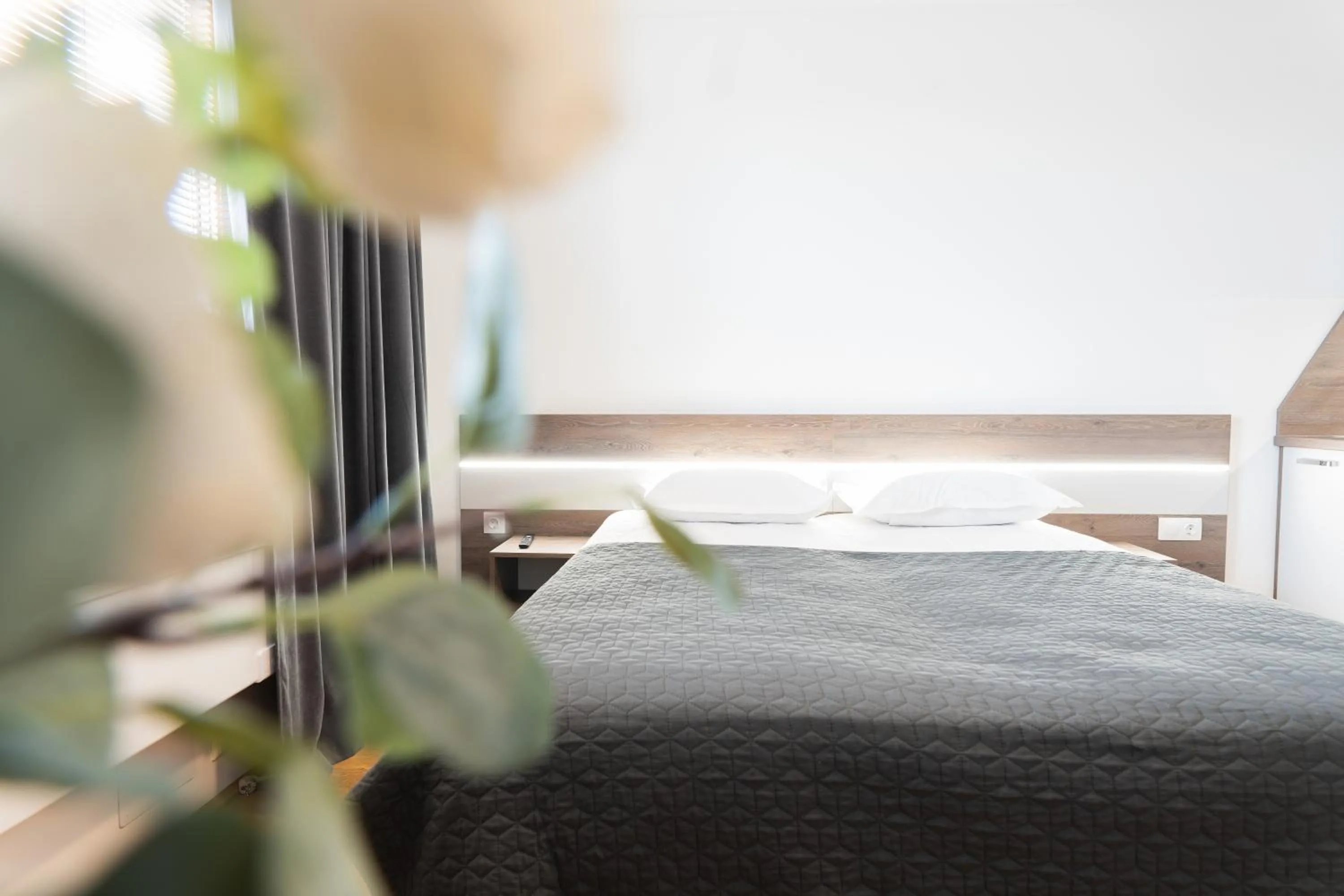 Bed in Hotel Triester