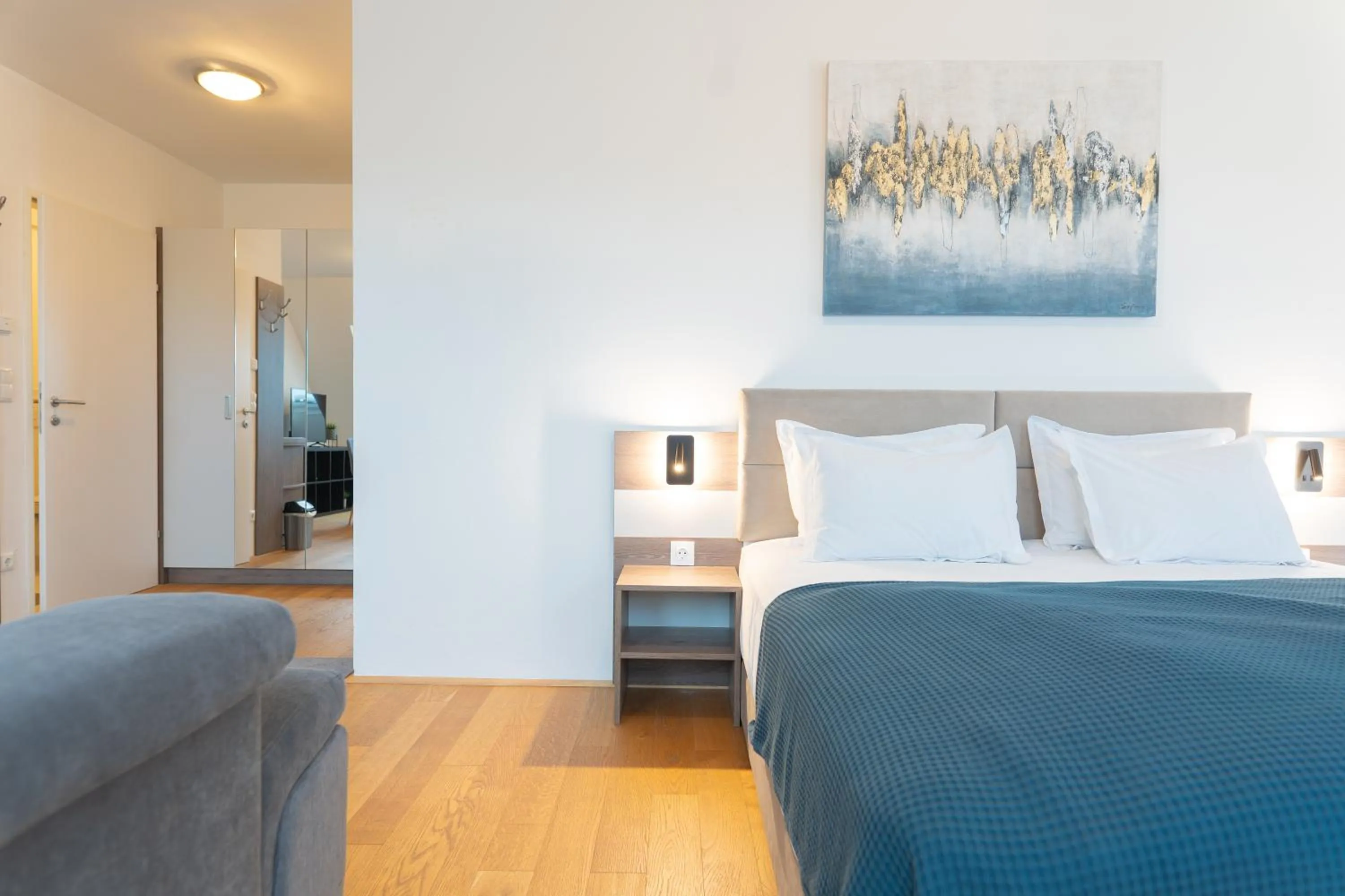 Photo of the whole room, Bed in Hotel Triester