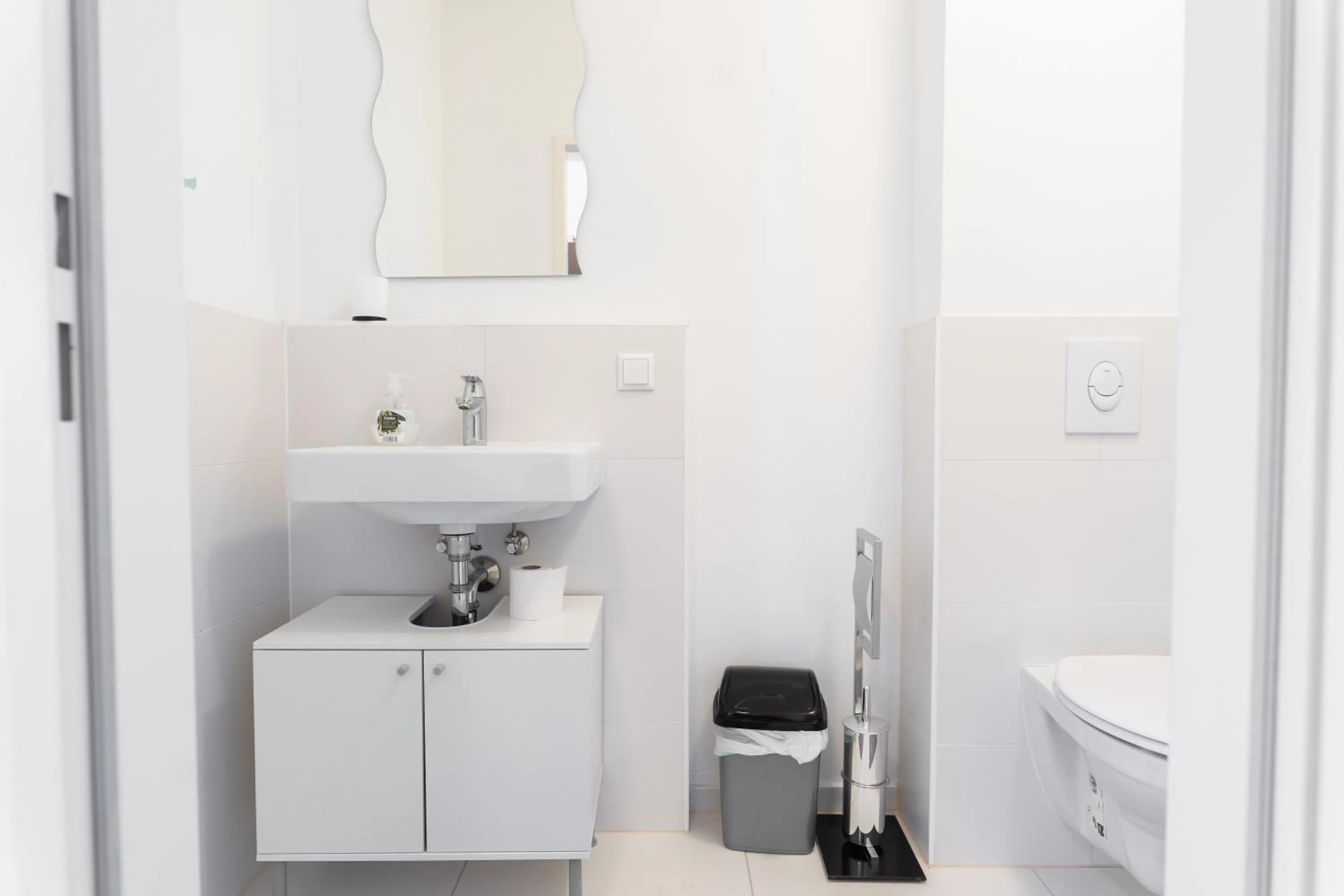 Bathroom in Hotel Triester