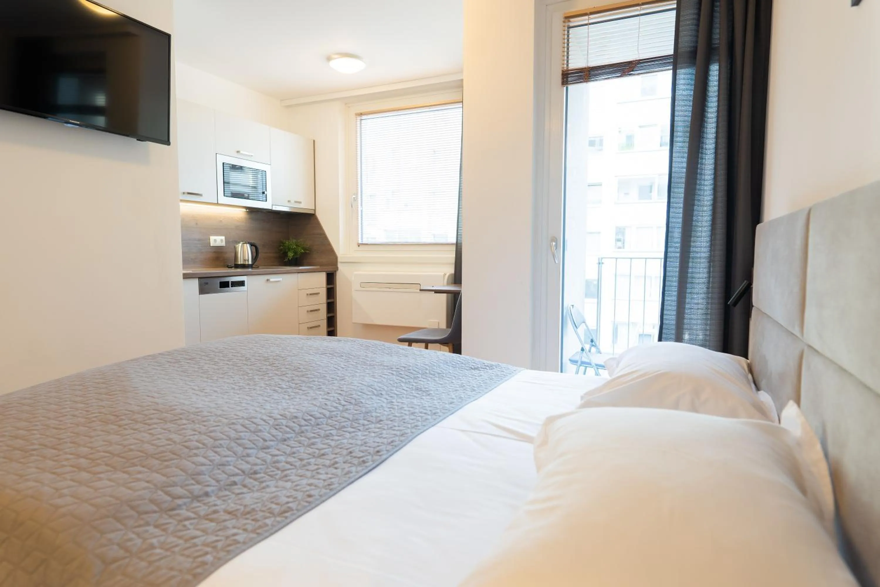 Photo of the whole room, Bed in Hotel Triester