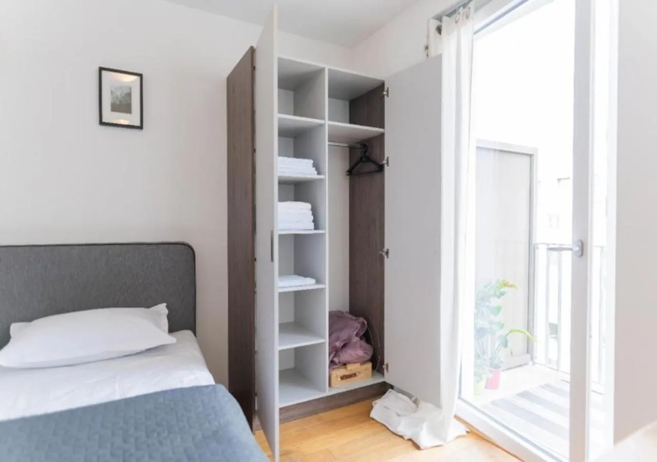 Bed in Hotel Triester