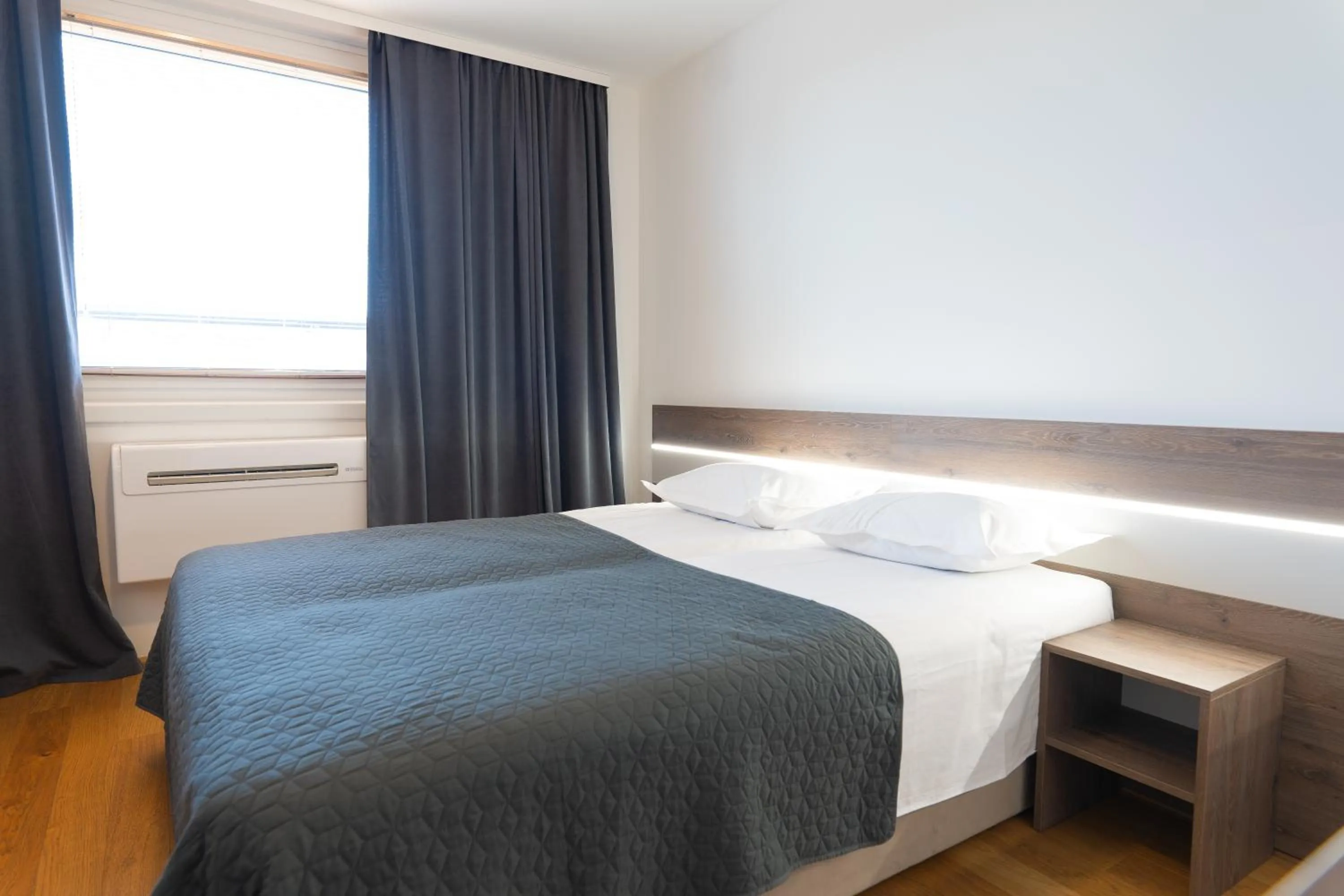 Bed in Hotel Triester