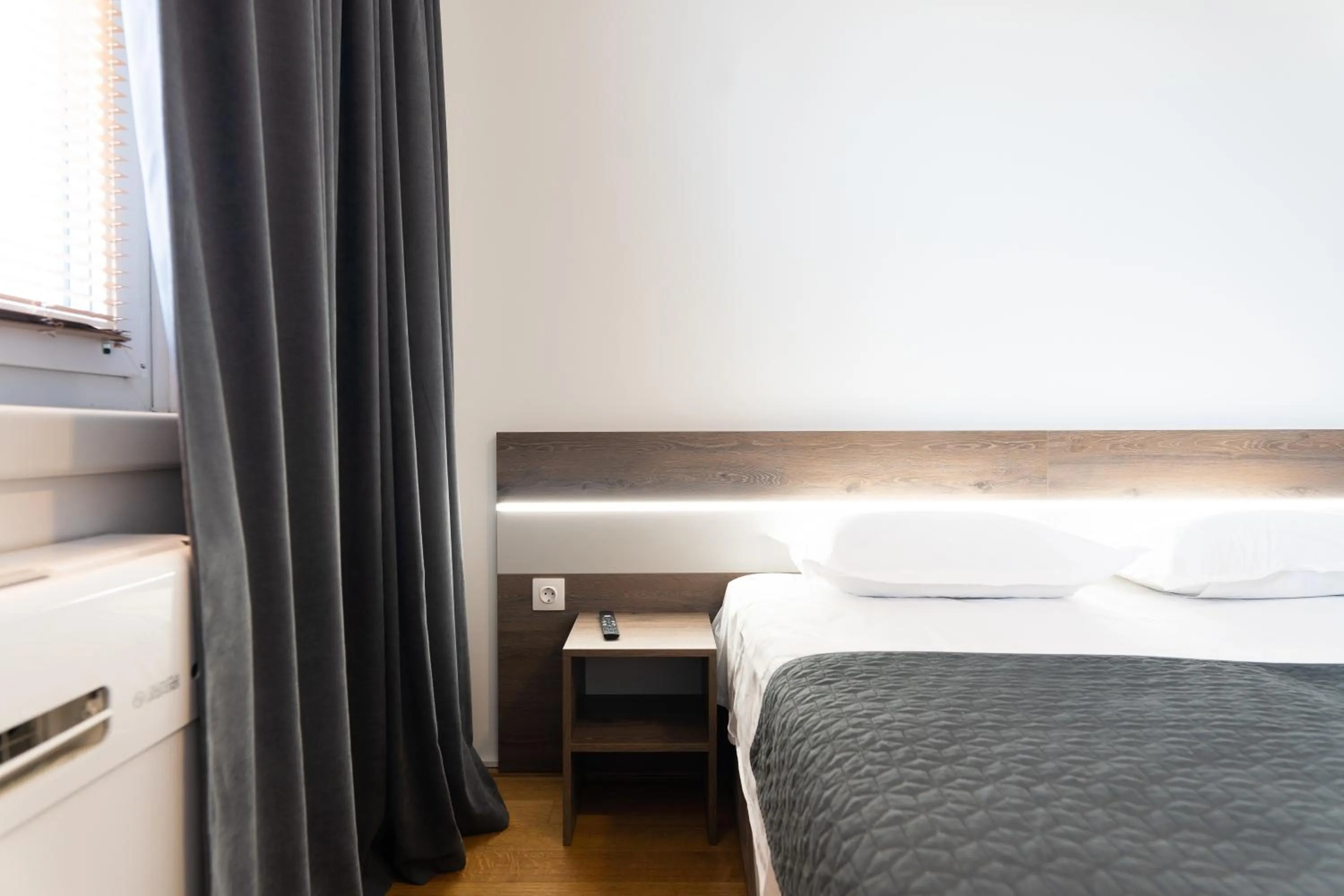 Bed in Hotel Triester