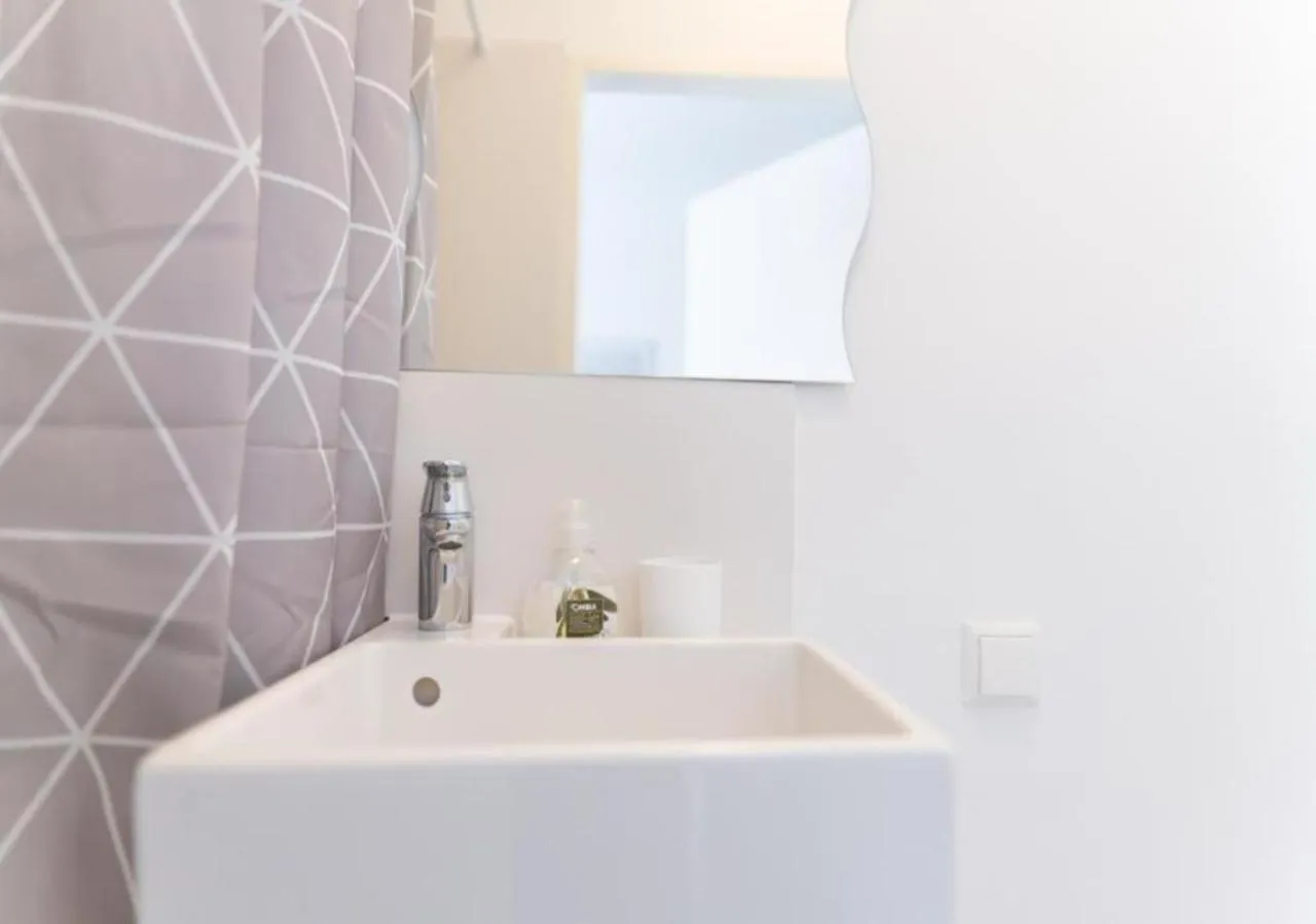 Bathroom in Hotel Triester