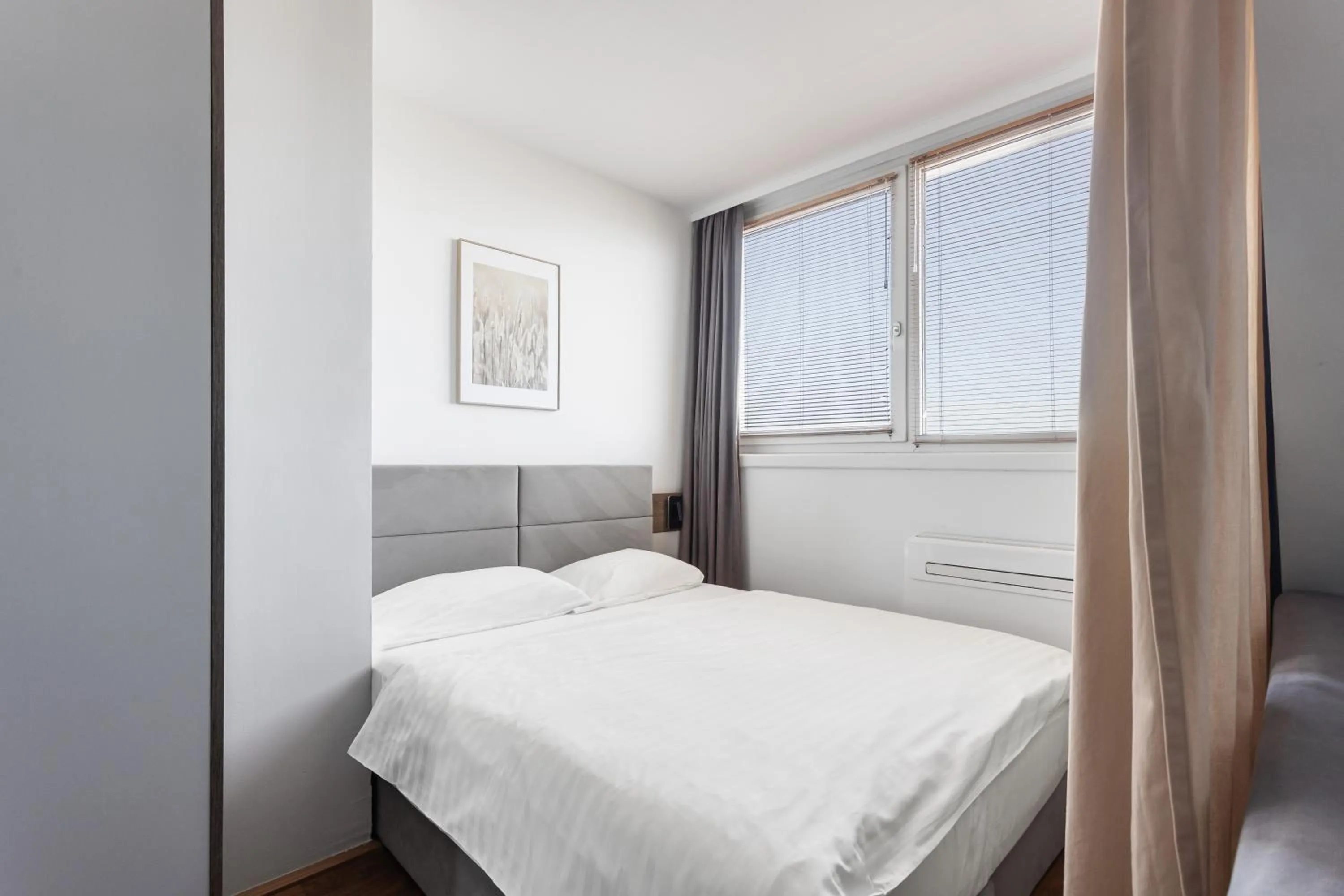 Bed in Hotel Triester