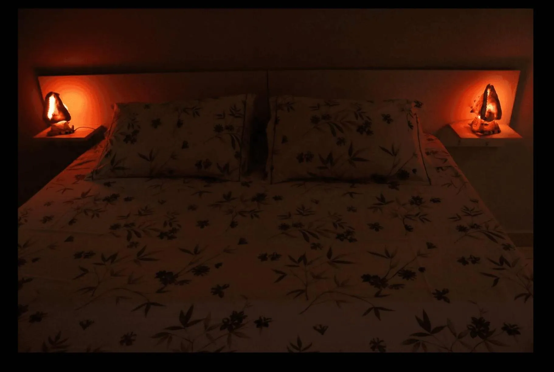 Bed in Copacabana Vista Mar Studio