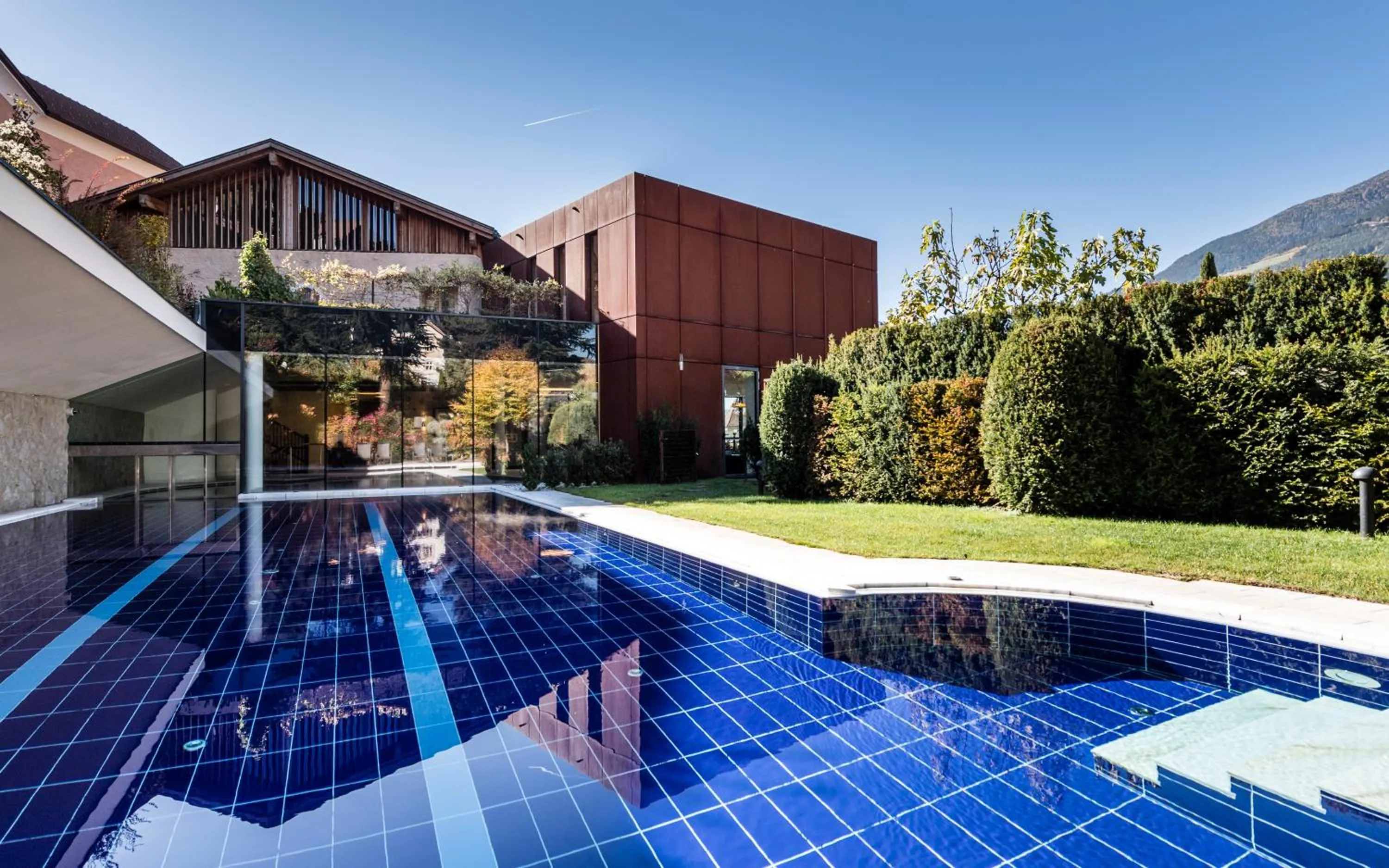 Swimming pool in Residence Hotel Gasser