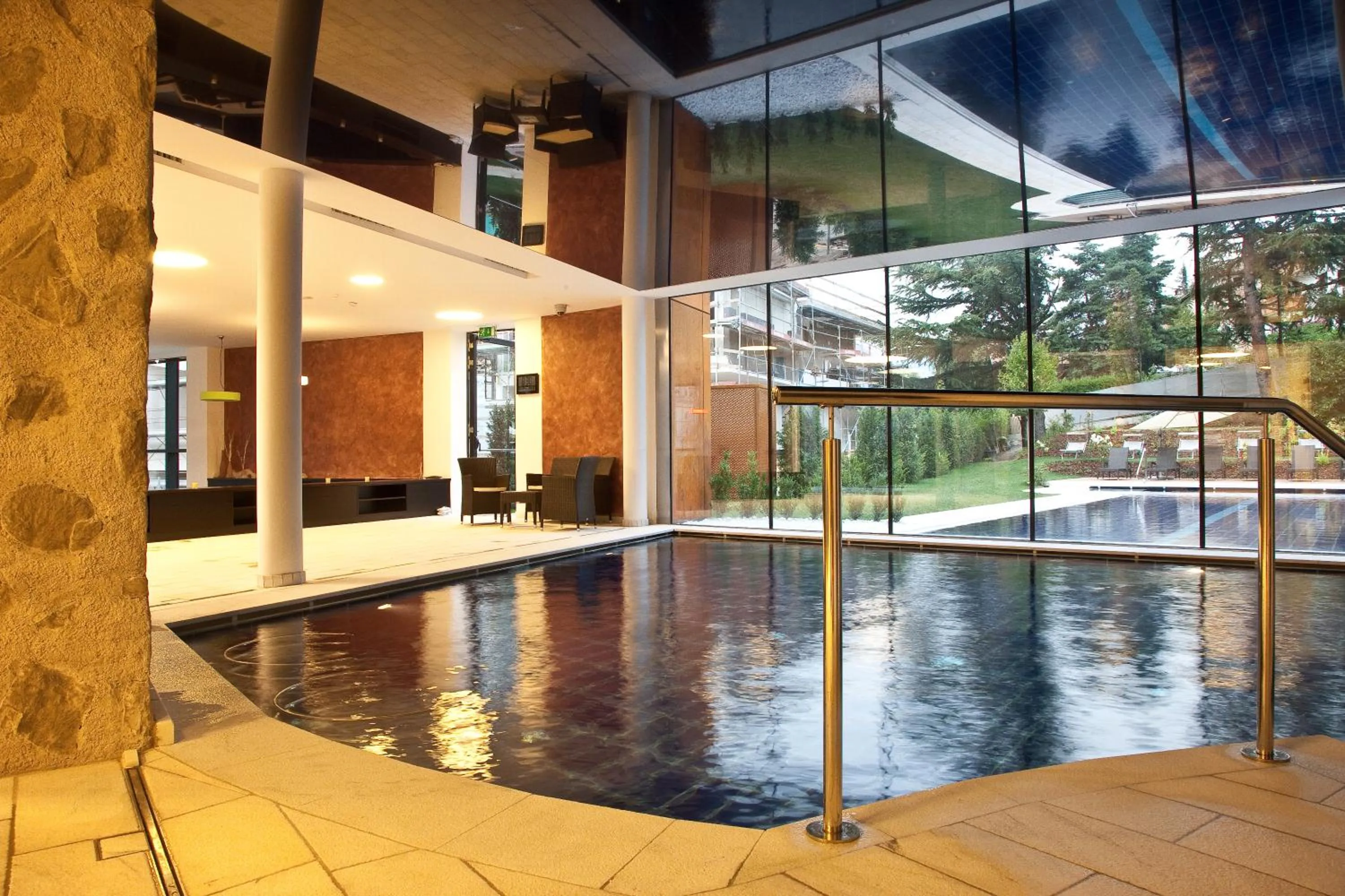 Swimming pool in Residence Hotel Gasser