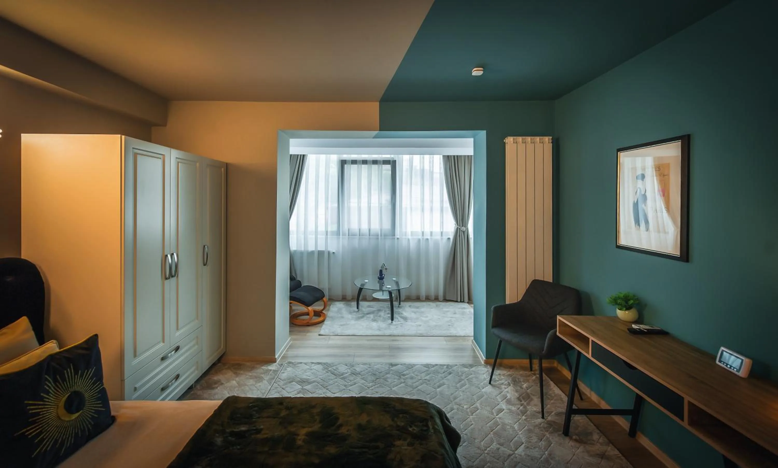 View (from property/room), Bed in AMADA CITY CENTER