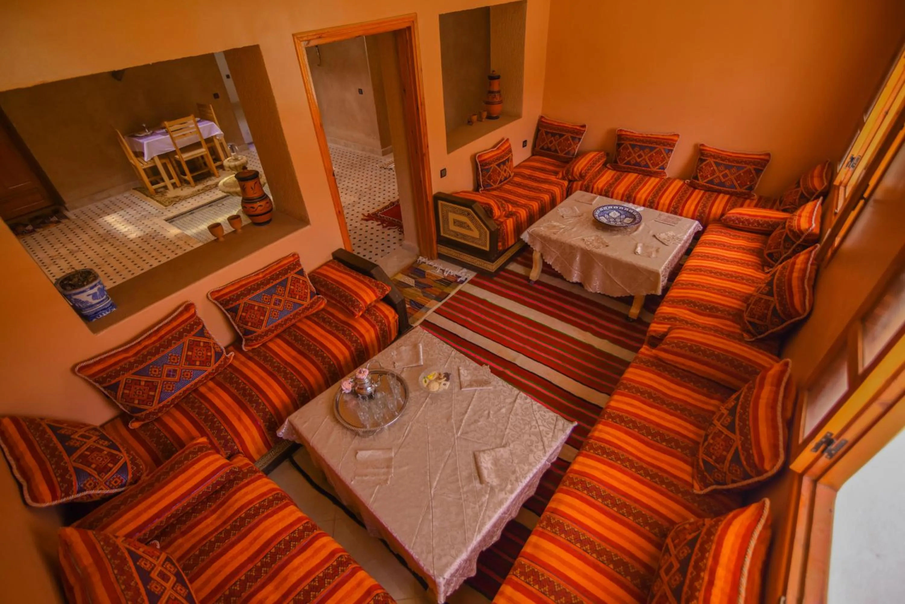 Living room in Kasbah Roseville