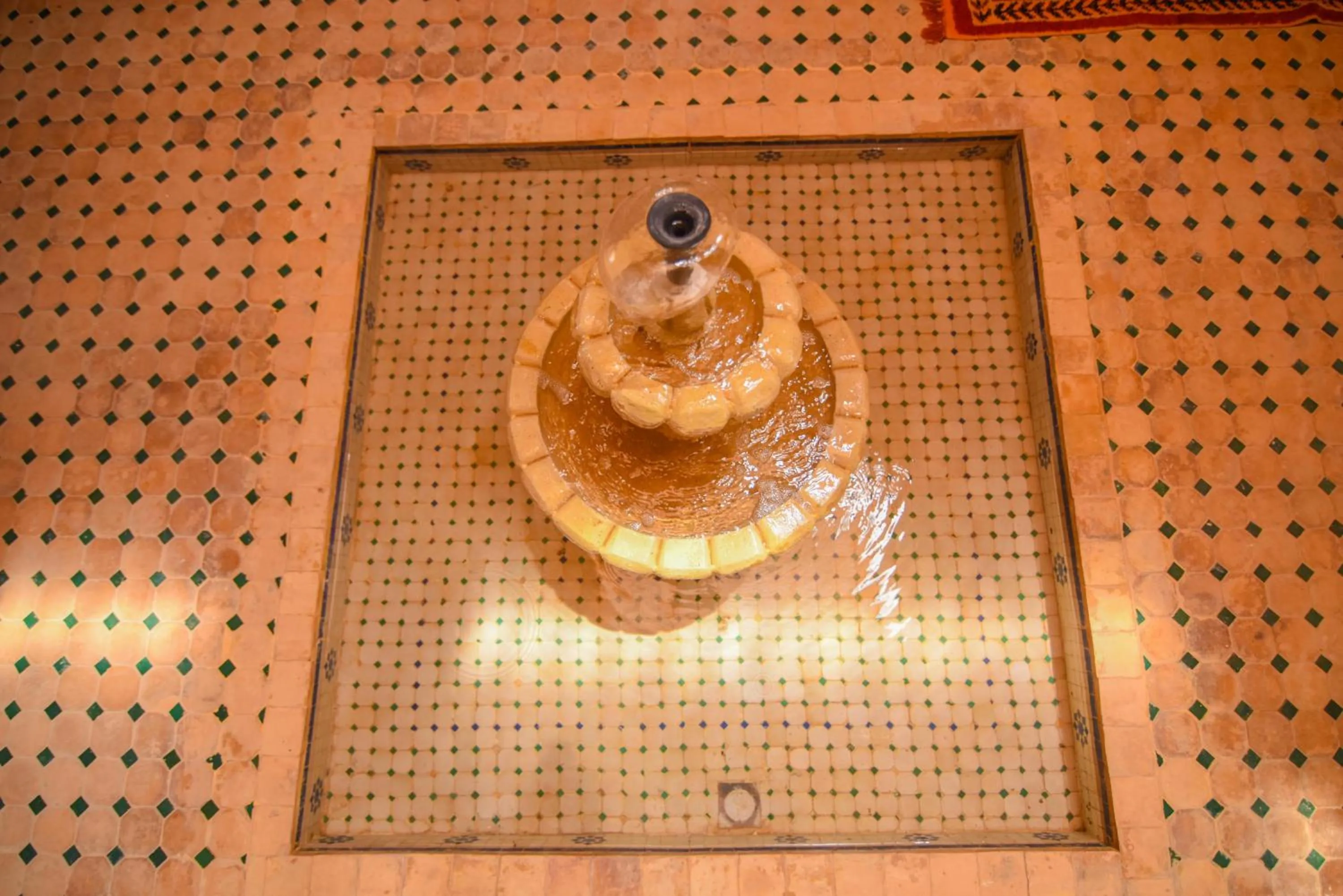 Inner courtyard view in Kasbah Roseville