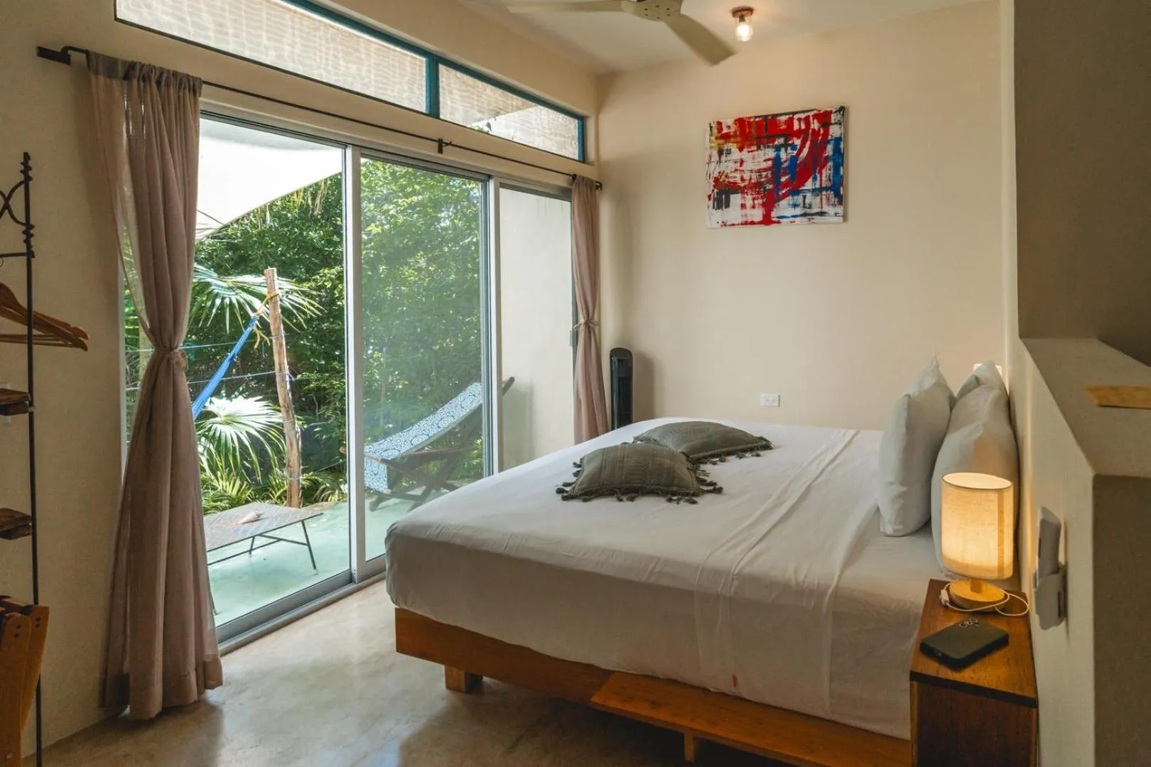 Bedroom, Bed in Casa Mia El Cuyo Eco Beach Boutique Hotel