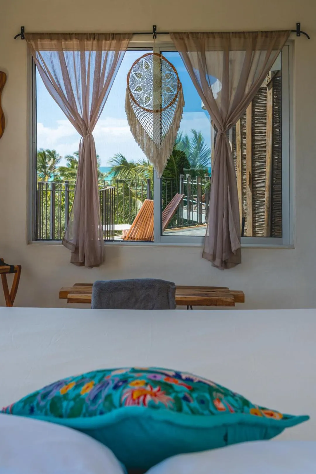 Bedroom, Bed in Casa Mia El Cuyo Eco Beach Boutique Hotel