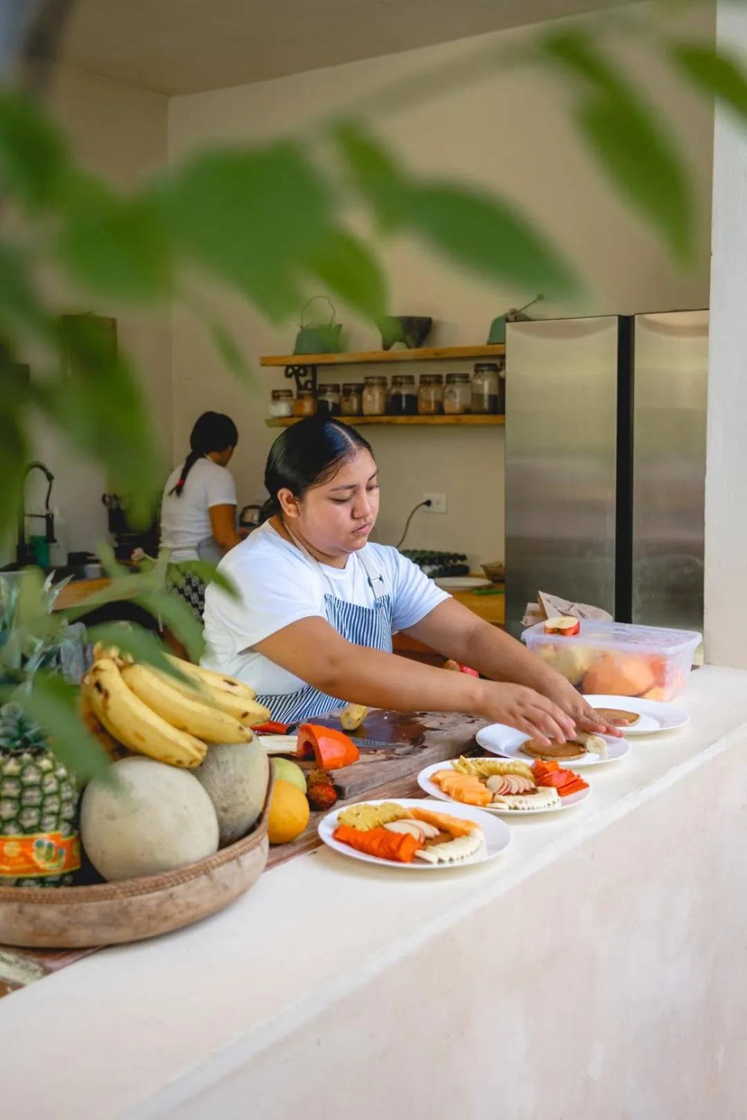 Restaurant/places to eat in Casa Mia El Cuyo Eco Beach Boutique Hotel