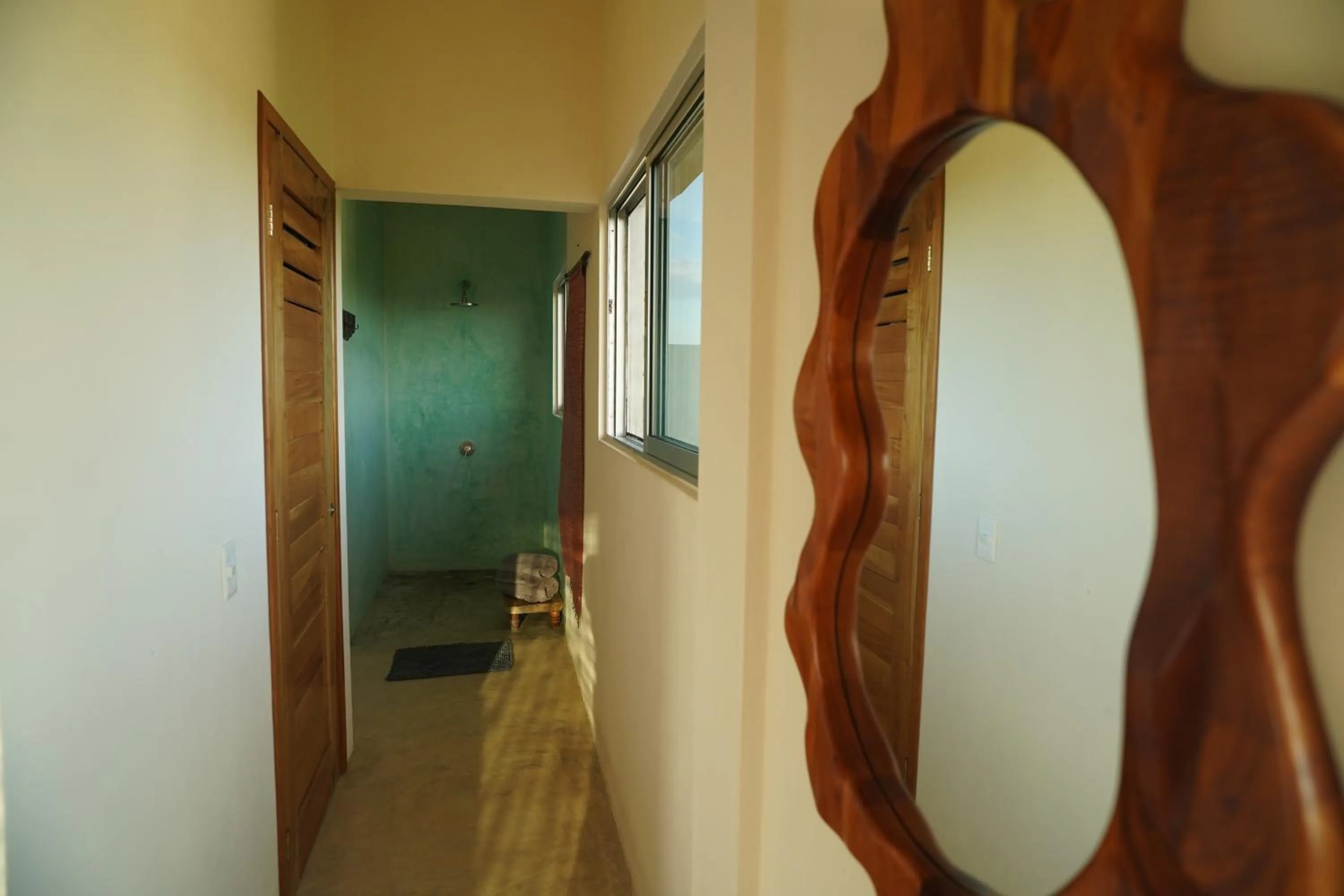 Shower in Casa Mia El Cuyo Eco Beach Boutique Hotel