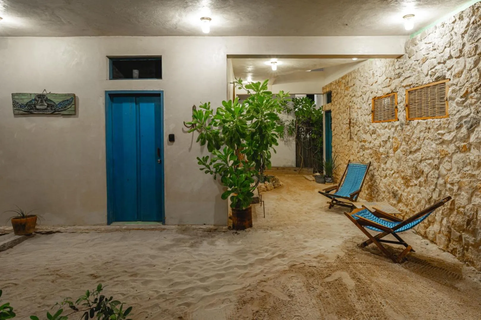 Garden in Casa Mia El Cuyo Eco Beach Boutique Hotel