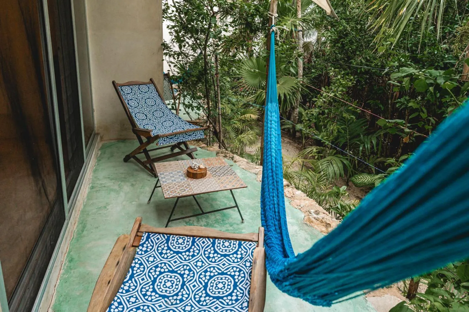 Balcony/Terrace in Casa Mia El Cuyo Eco Beach Boutique Hotel