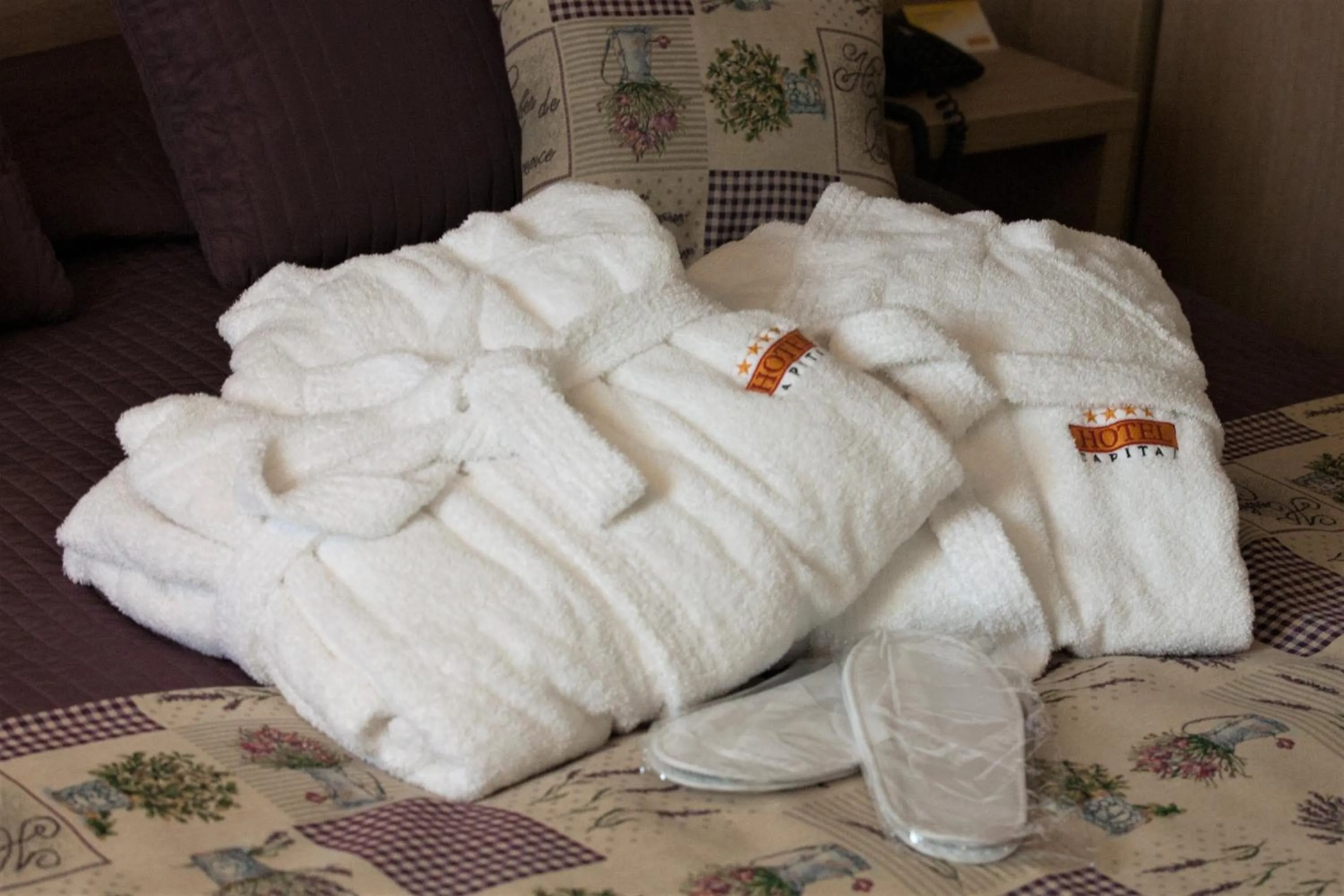 Bed in Hotel Capital