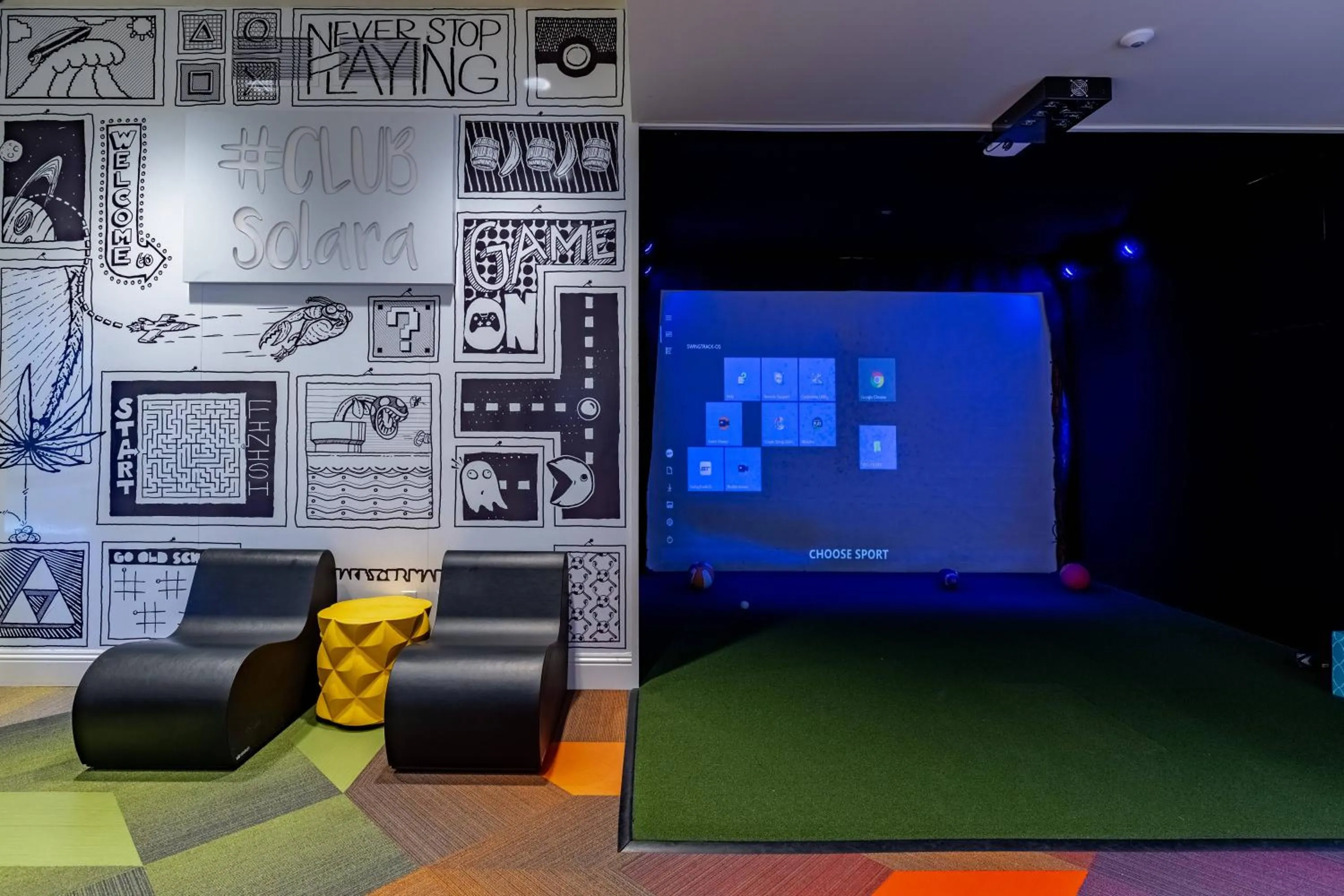 Game Room in 9 Bedroom- 6,5 Bathroom Solara Resort 9024 Sr