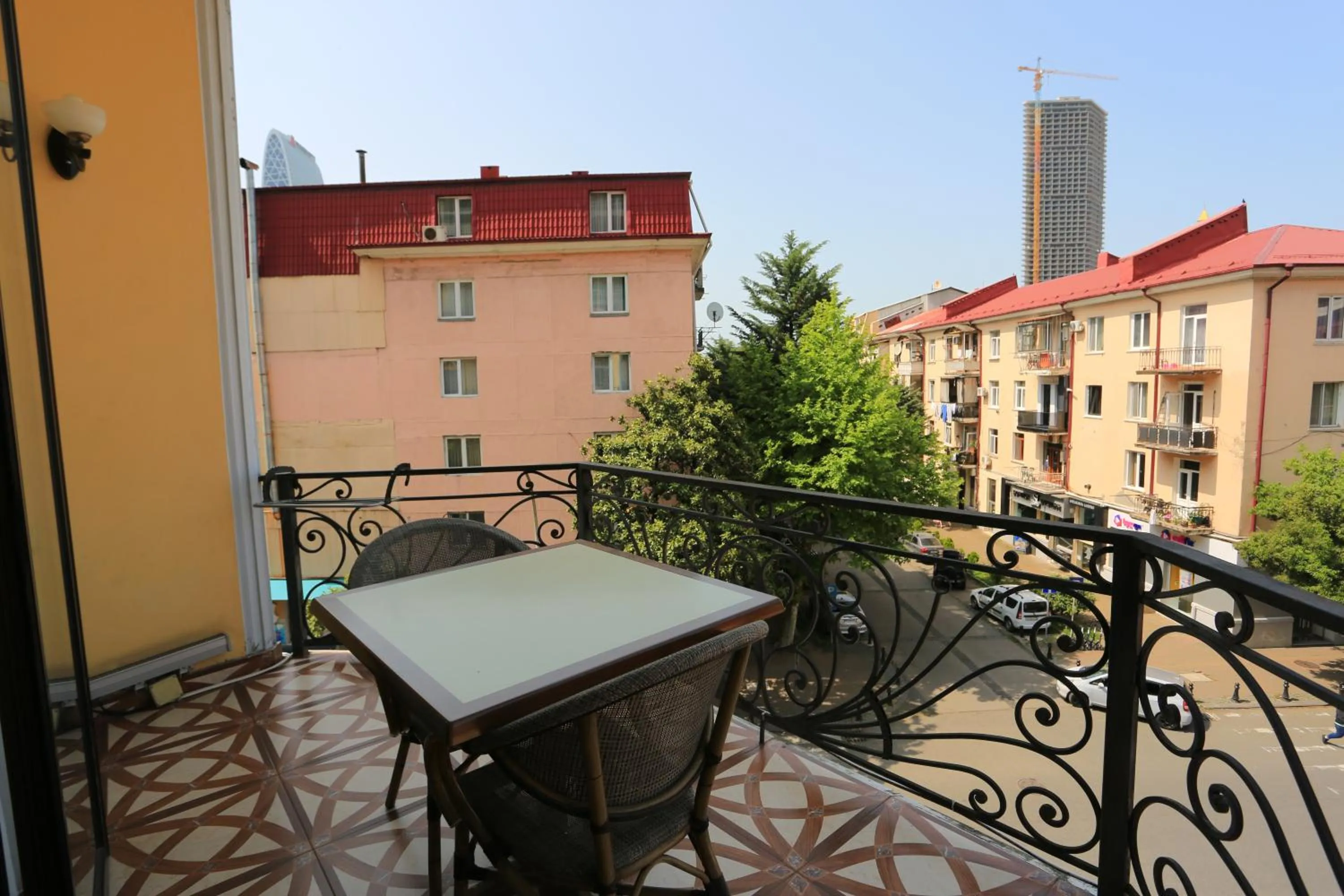 Balcony/Terrace in Eiffel Hotel