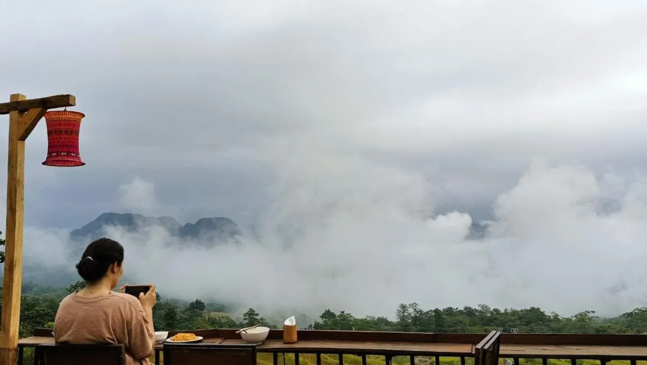 Natural landscape in Pu Luong May Home & Cafe