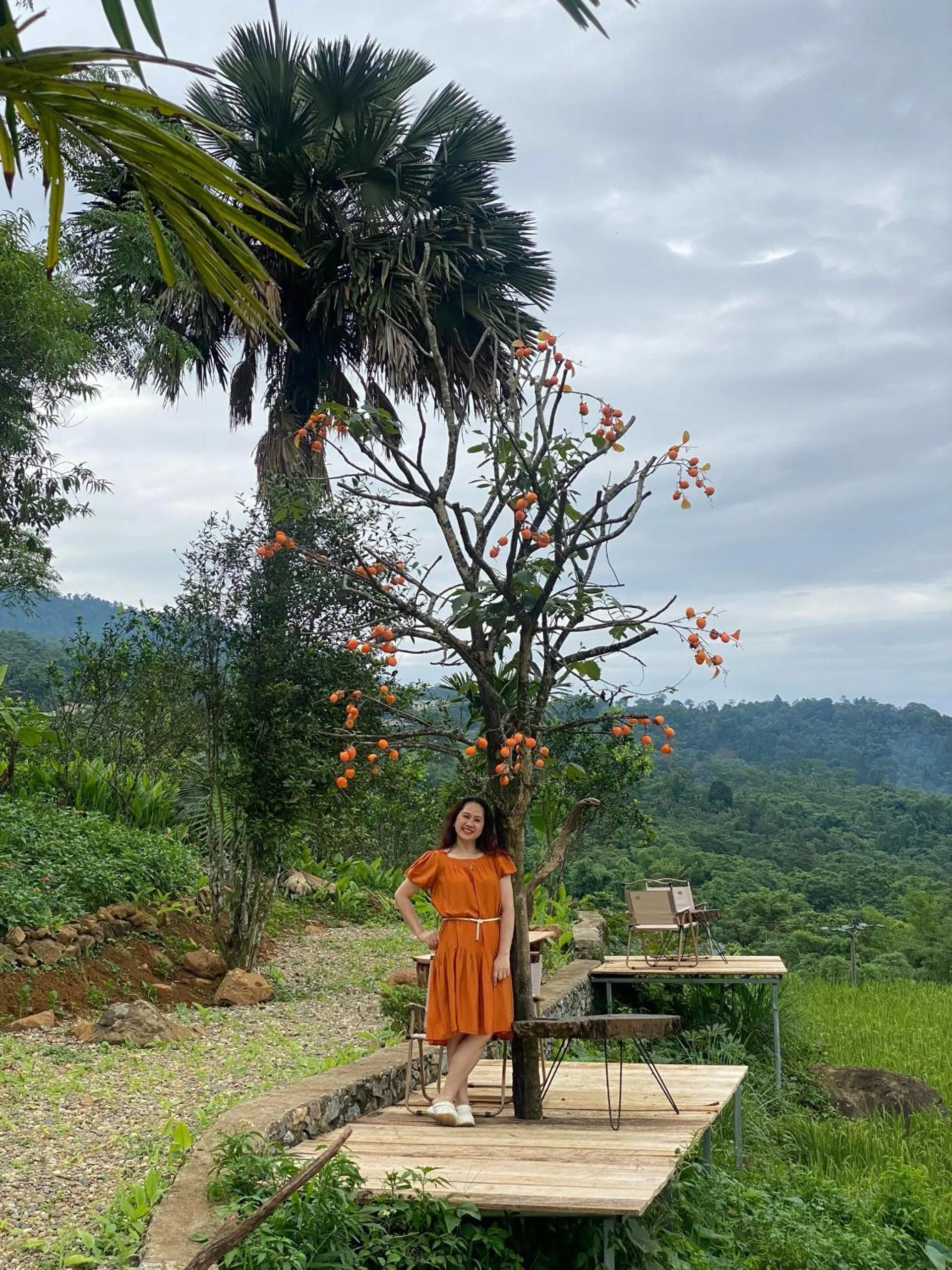 Garden in Pu Luong May Home & Cafe