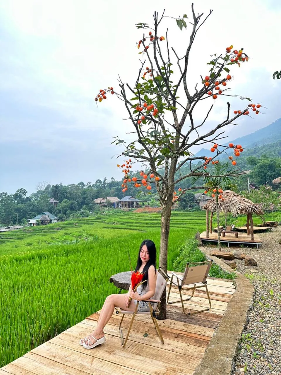 Garden in Pu Luong May Home & Cafe