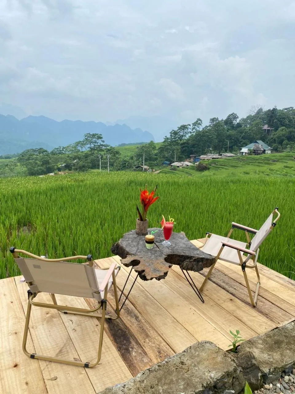 Garden in Pu Luong May Home & Cafe