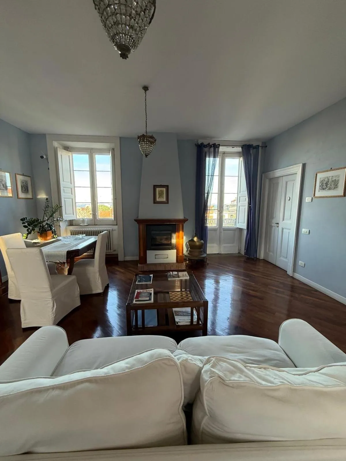 Living room in The Secret Garden Relais