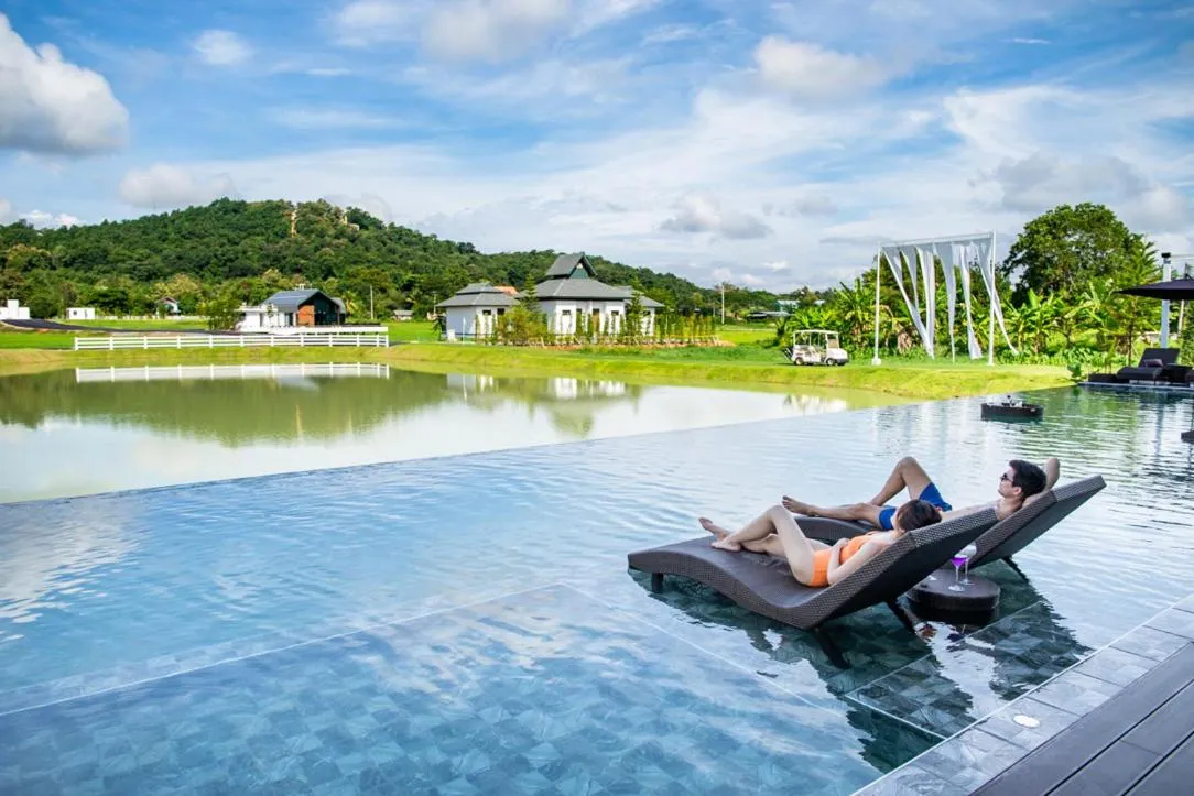 Pool view in Pim Pool Villa Nan