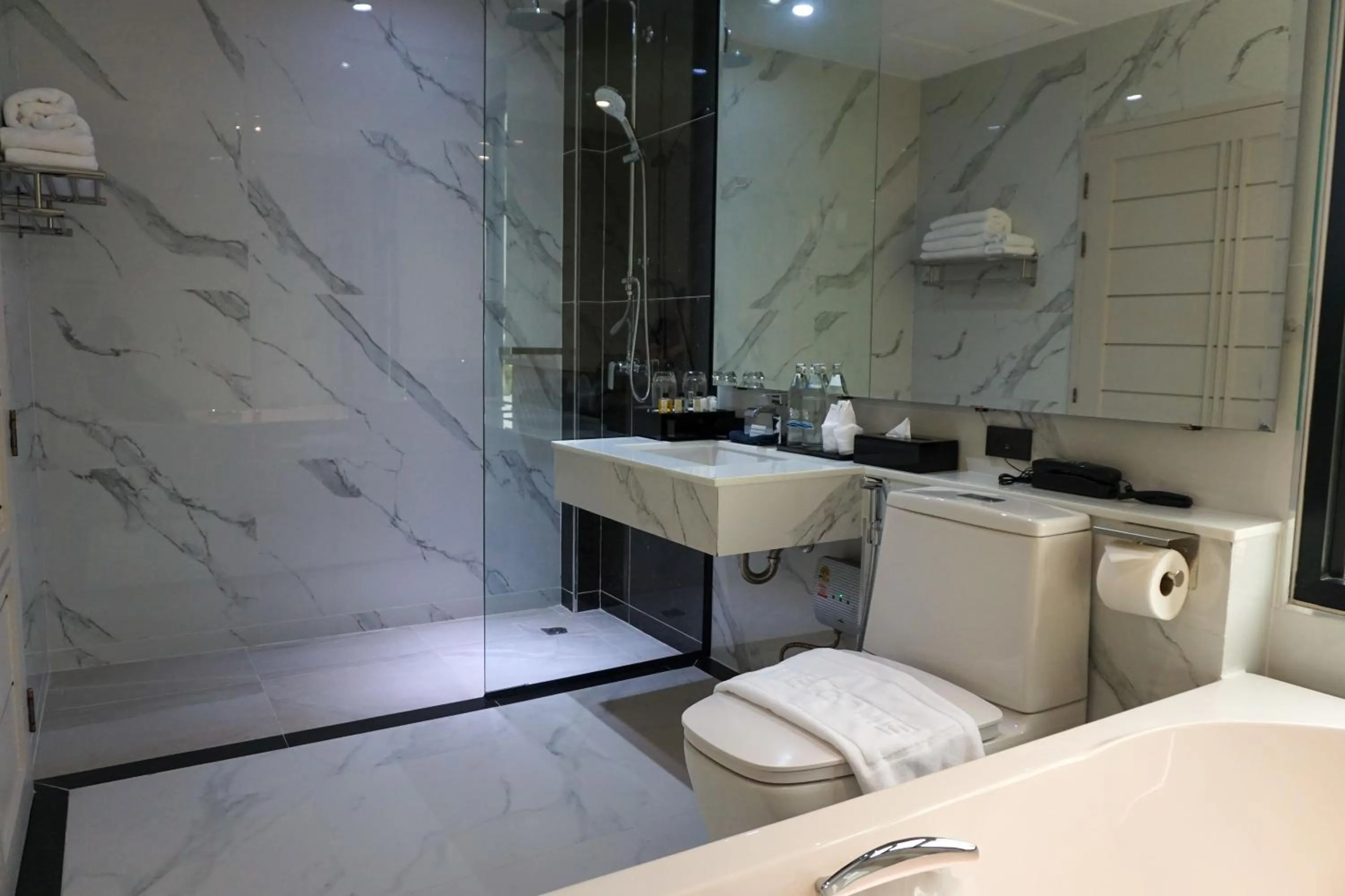 Shower in Pim Pool Villa Nan