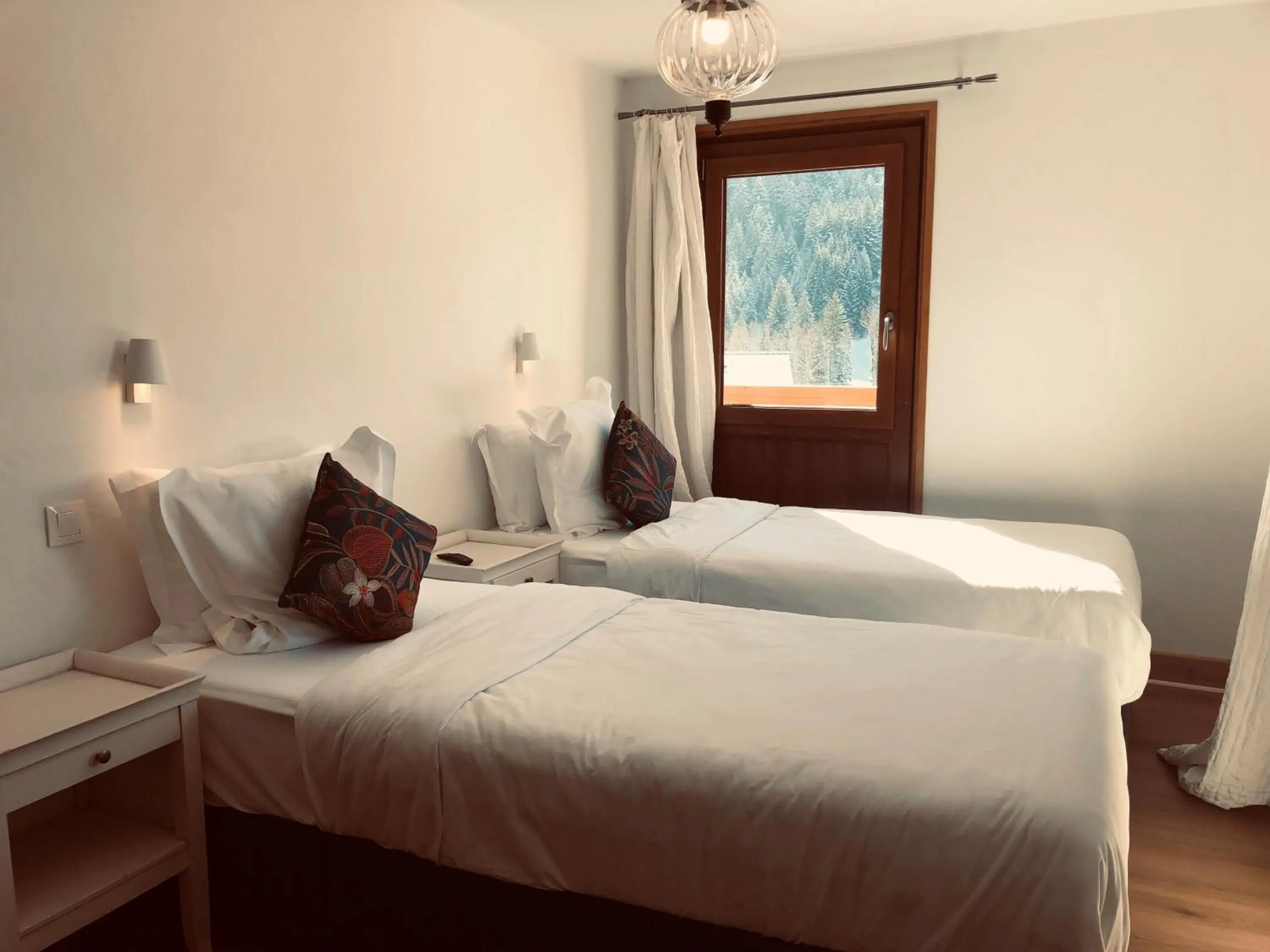 Bed in Terra-Beka Lodge