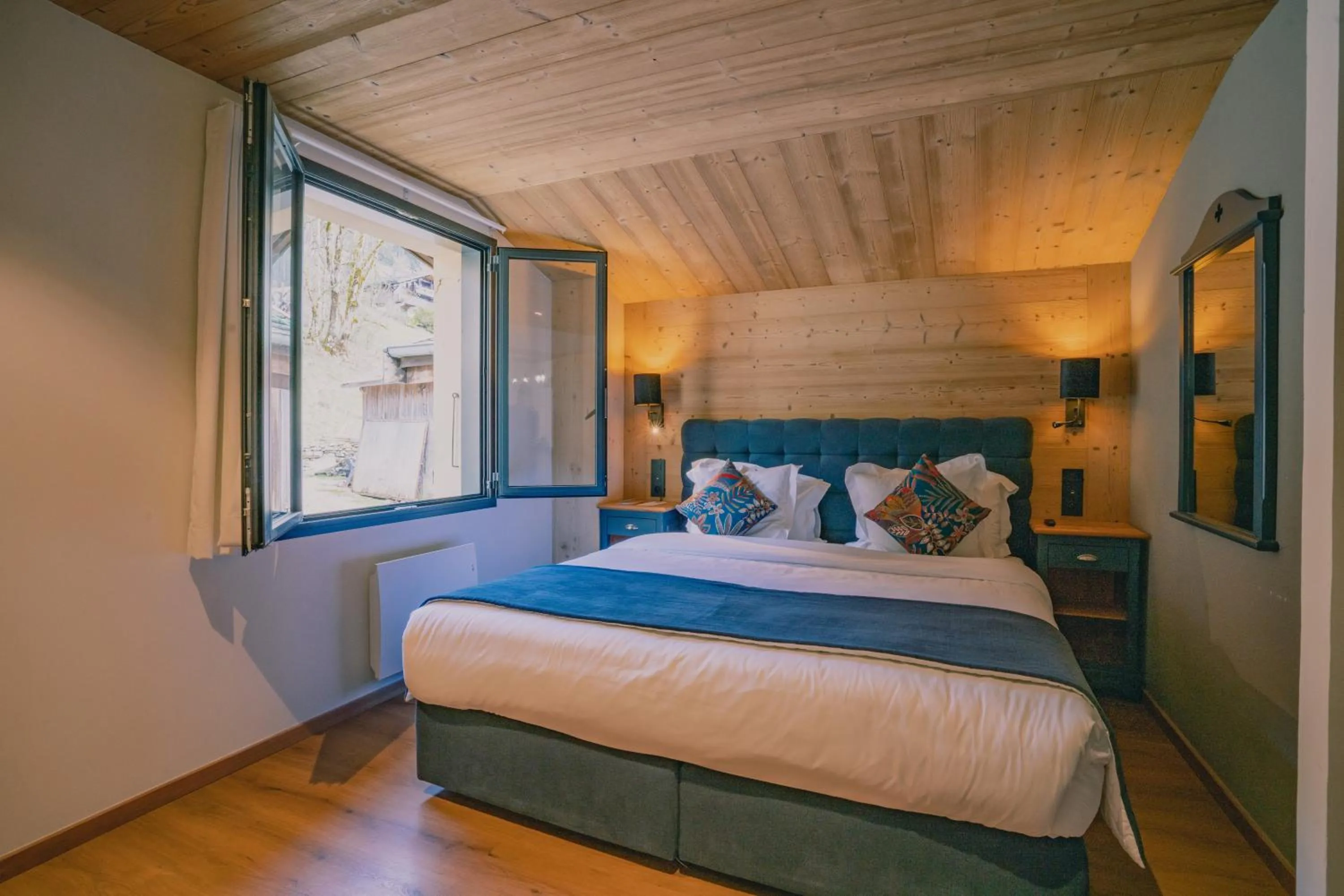 Bed in Terra-Beka Lodge