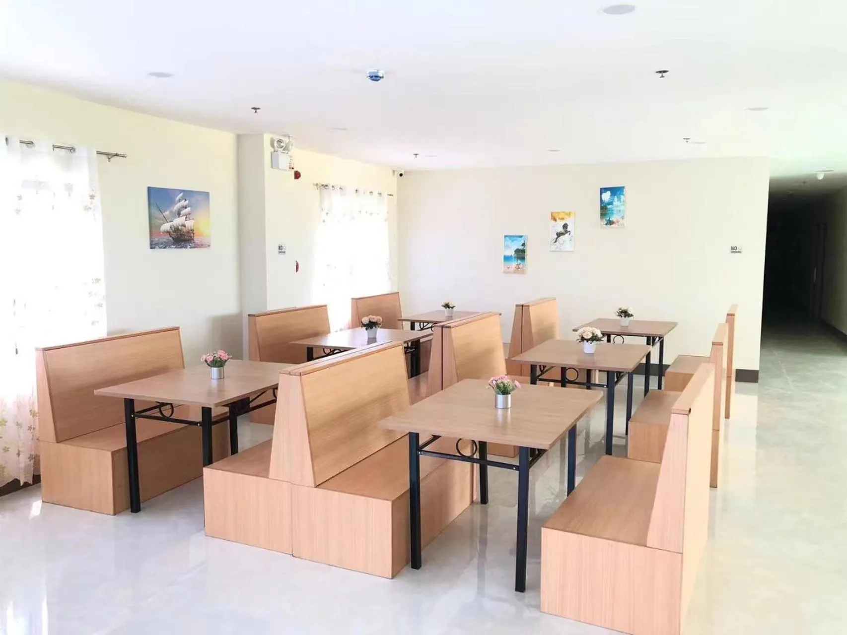 Seating area in Meaco Royal Hotel- Aparri