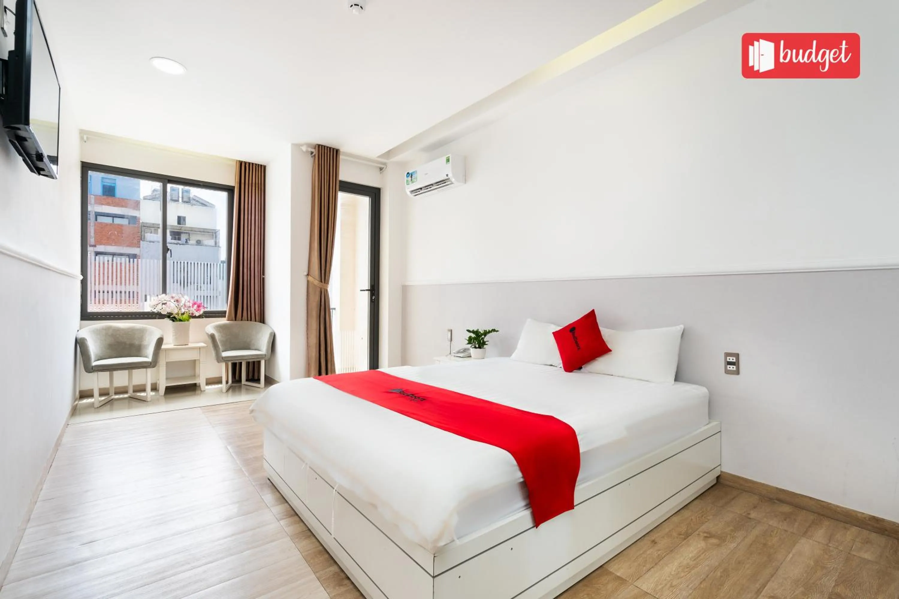 Bed in Khanh Linh Hotel